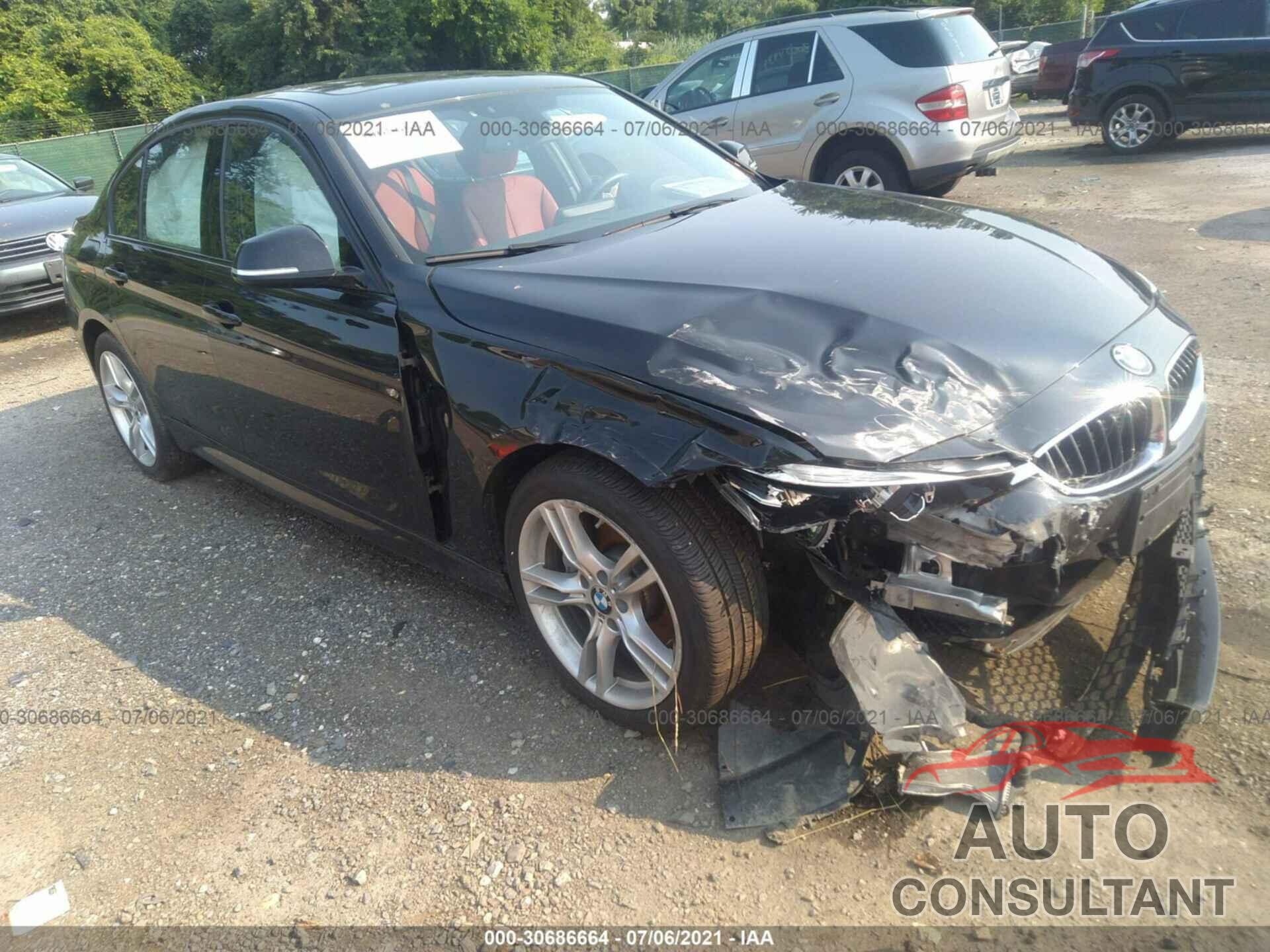 BMW 3 SERIES 2016 - WBA8B7G51GNT95999