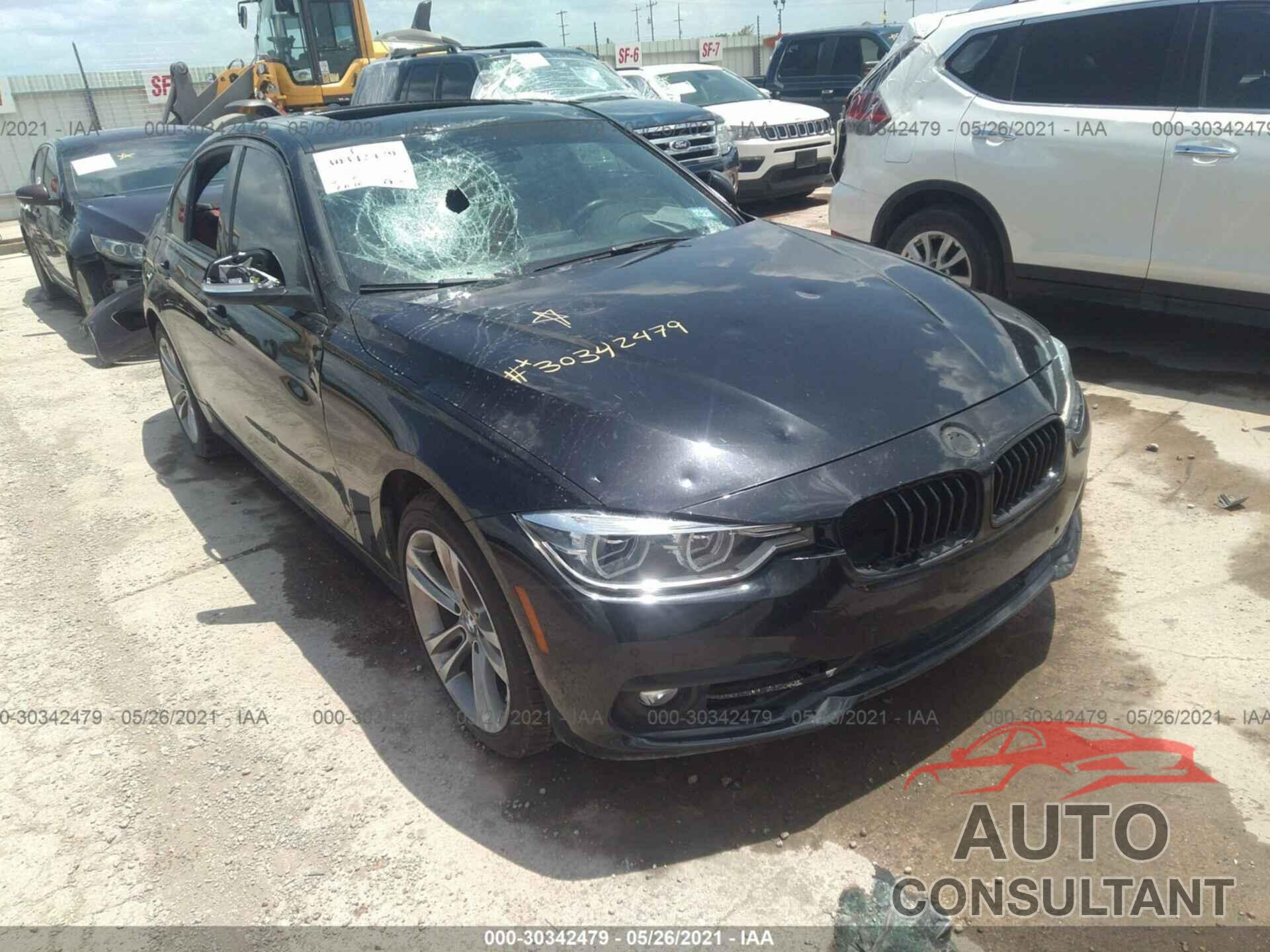 BMW 3 SERIES 2016 - WBA8E9G54GNT82683