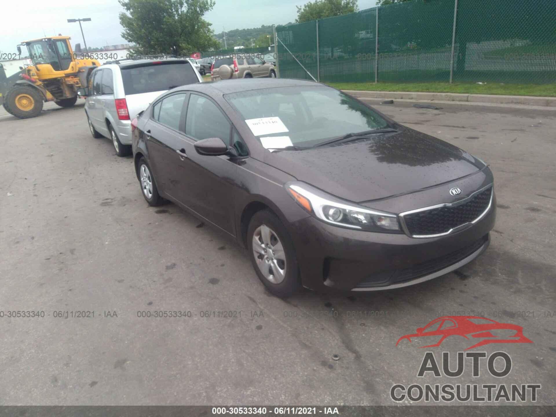KIA FORTE 2017 - 3KPFK4A73HE154129