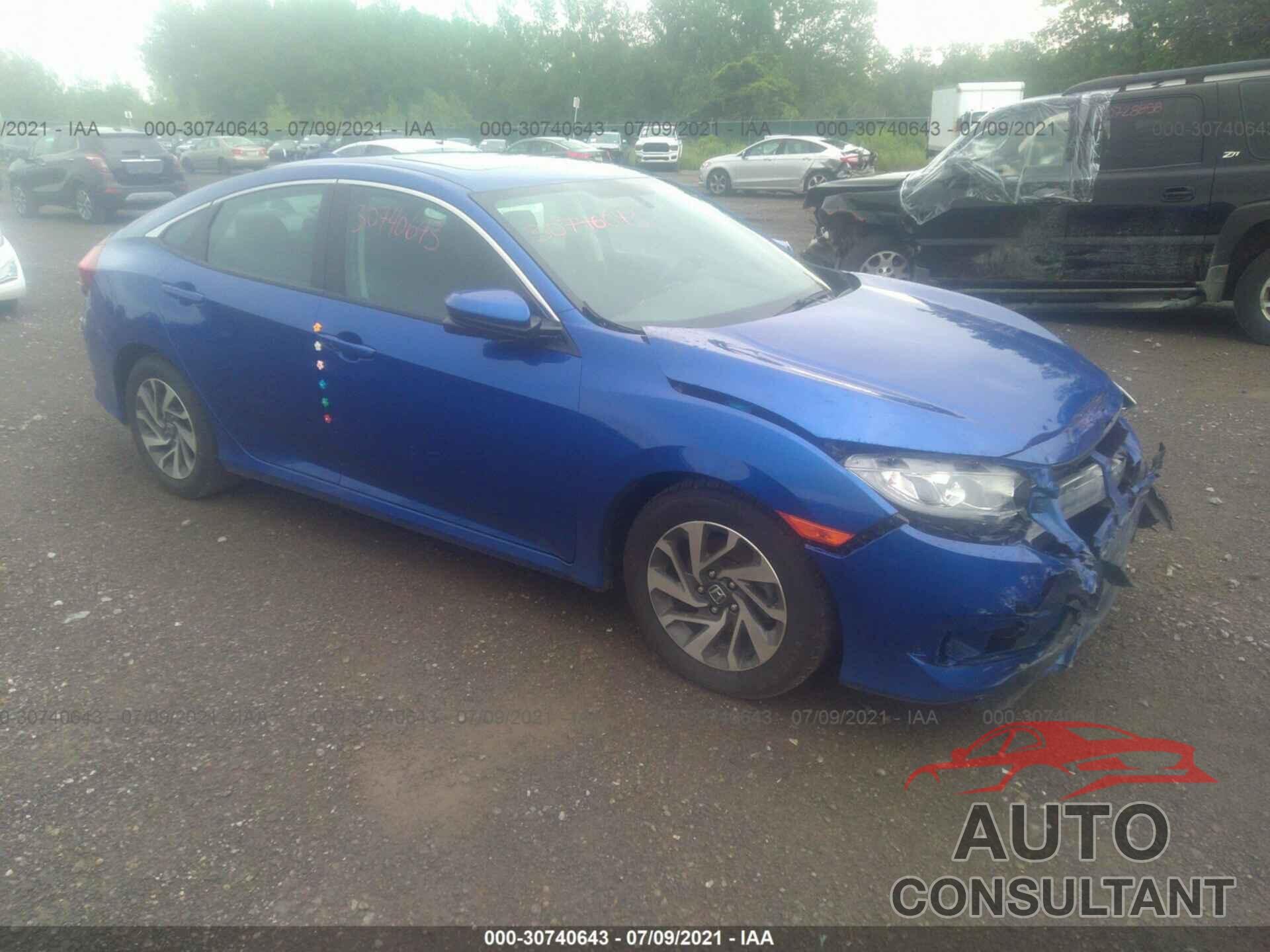 HONDA CIVIC SEDAN 2018 - 2HGFC2F78JH590786