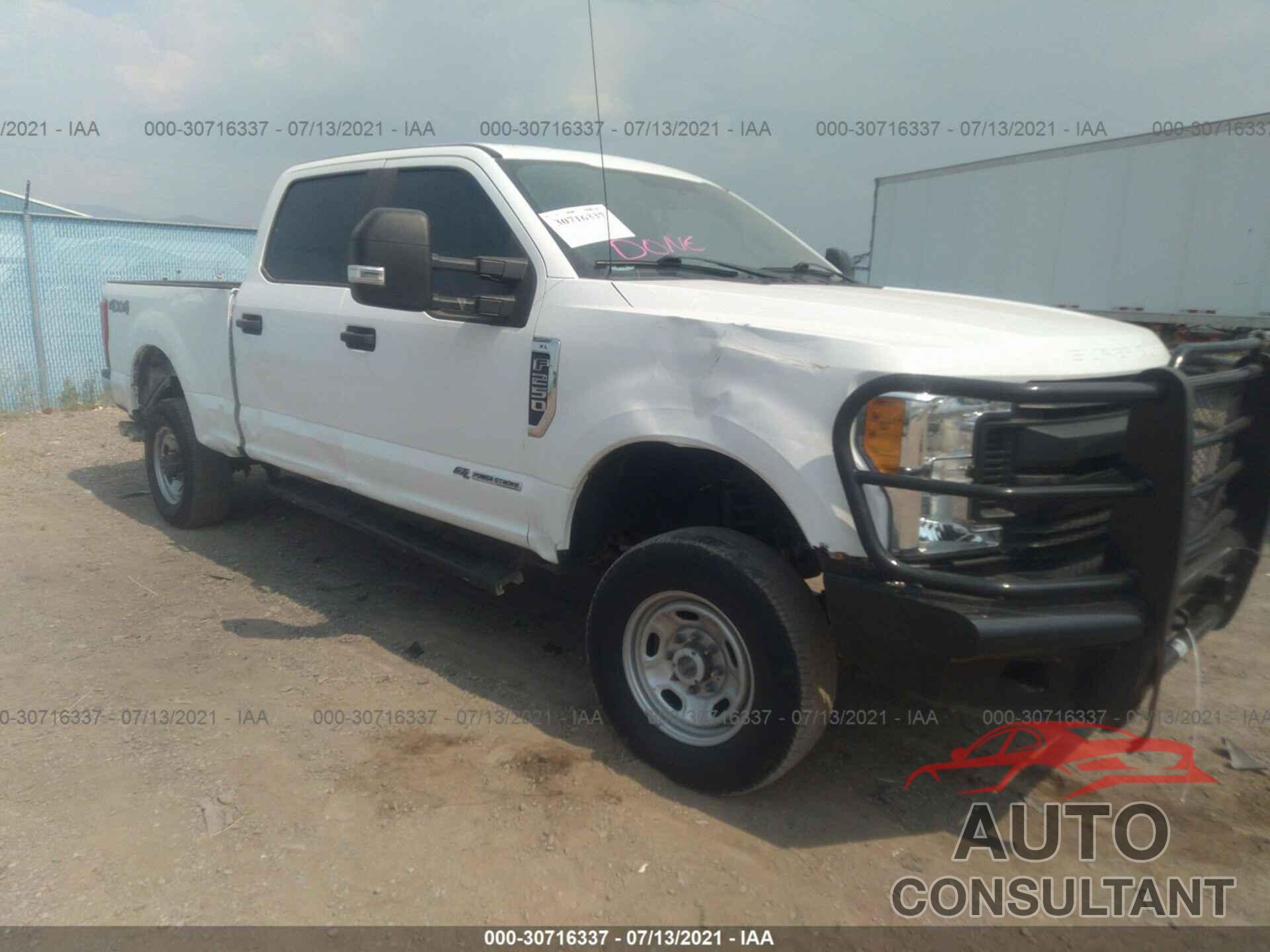 FORD SUPER DUTY F-250 SRW 2017 - 1FT7W2BT8HEC15740