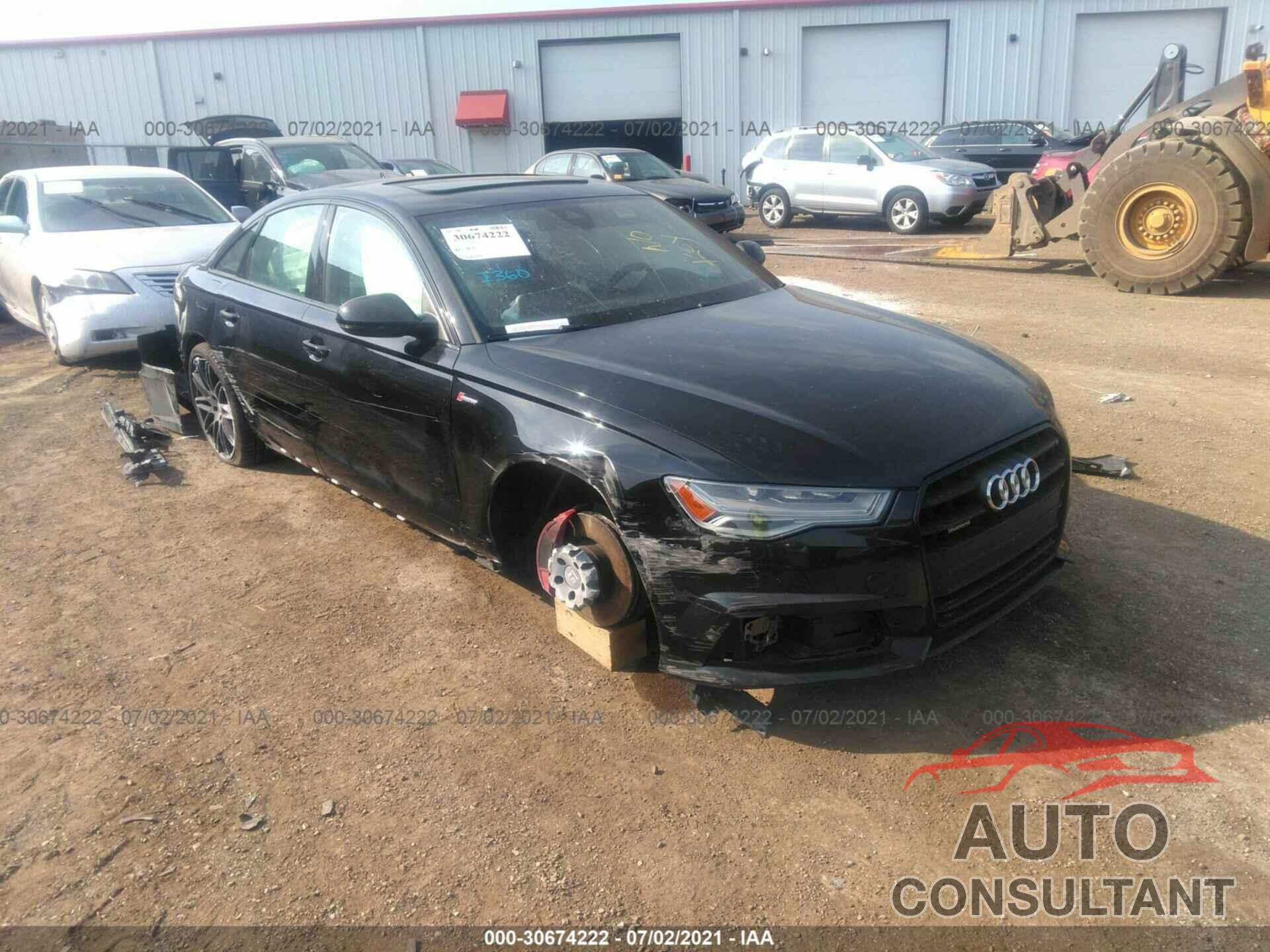 AUDI A6 2018 - WAUG3AFC8JN015800