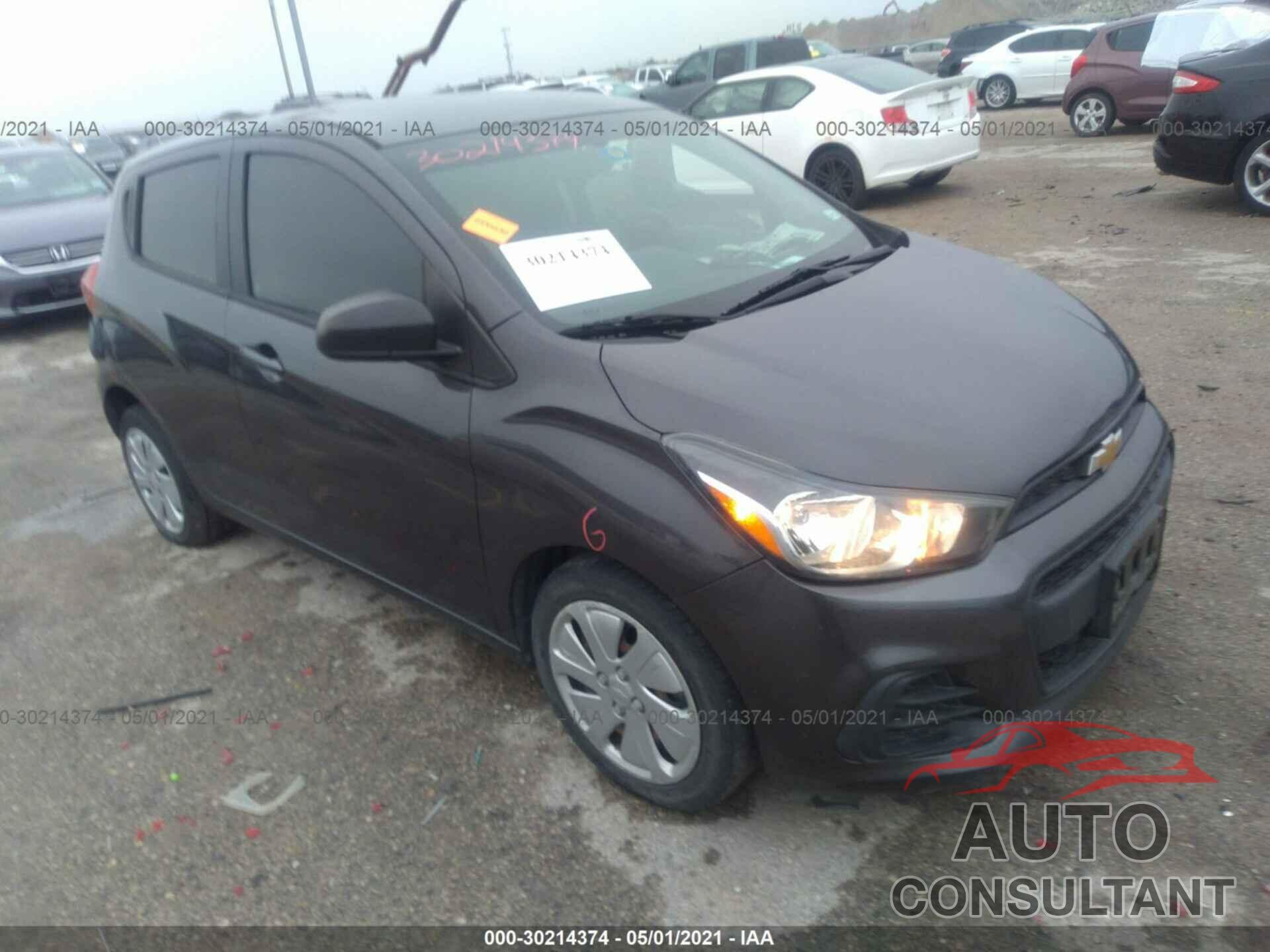 CHEVROLET SPARK 2016 - KL8CB6SA5GC627911