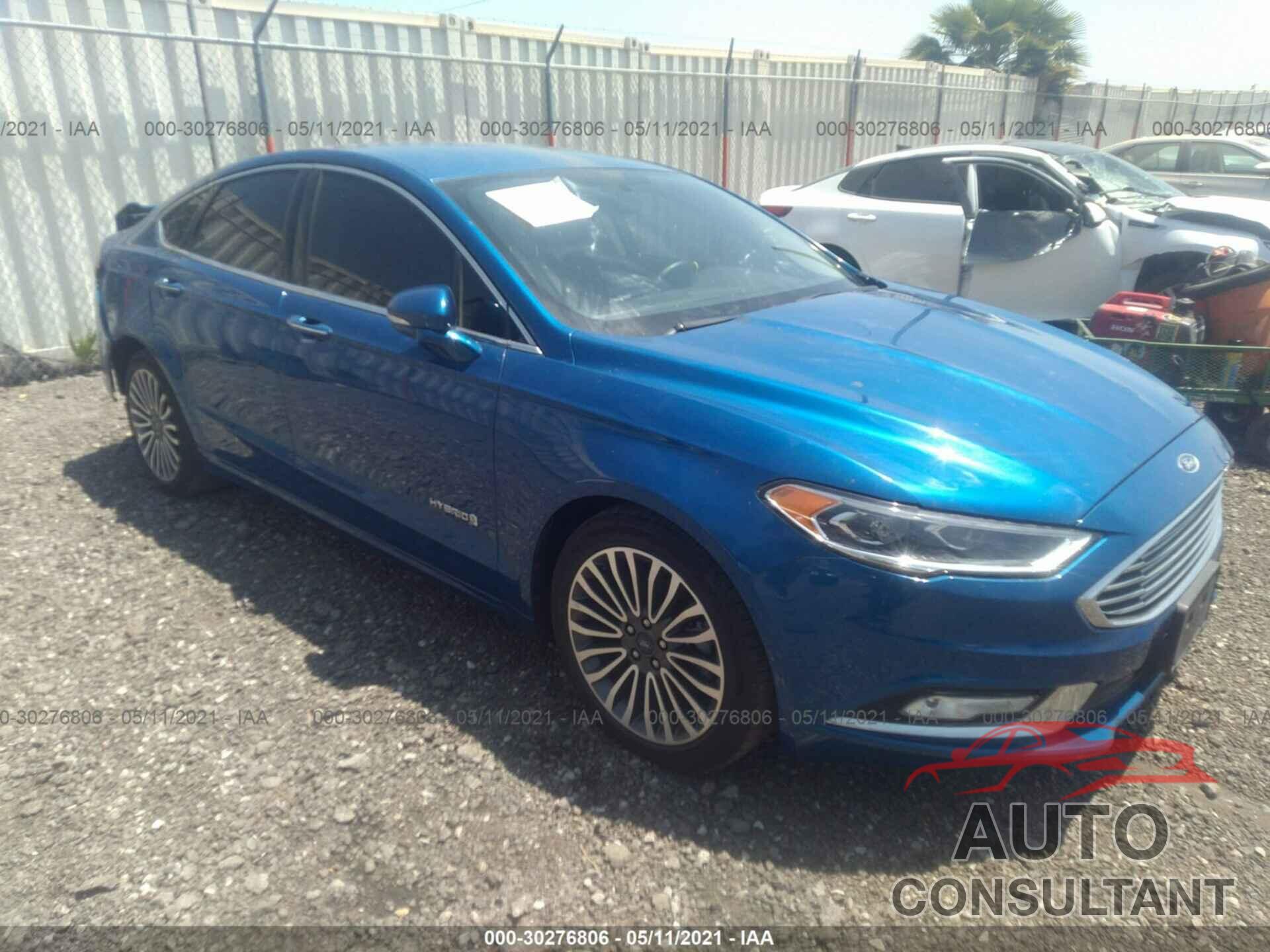 FORD FUSION HYBRID 2018 - 3FA6P0RU0JR181748