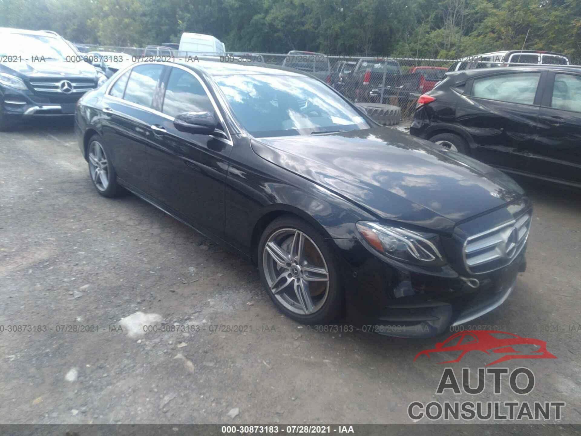 MERCEDES-BENZ E-CLASS 2019 - WDDZF4KB8KA523412