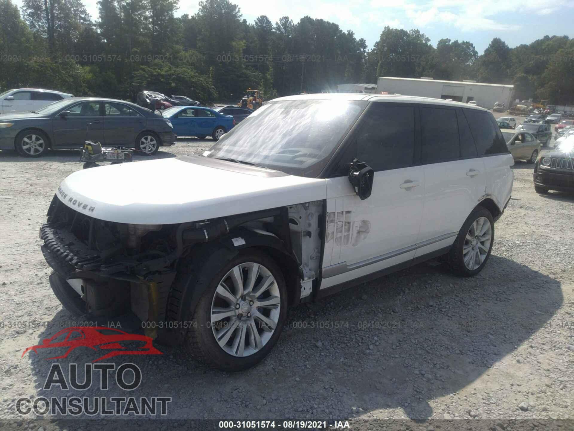 LAND ROVER RANGE ROVER 2016 - SALGS2EF4GA285039