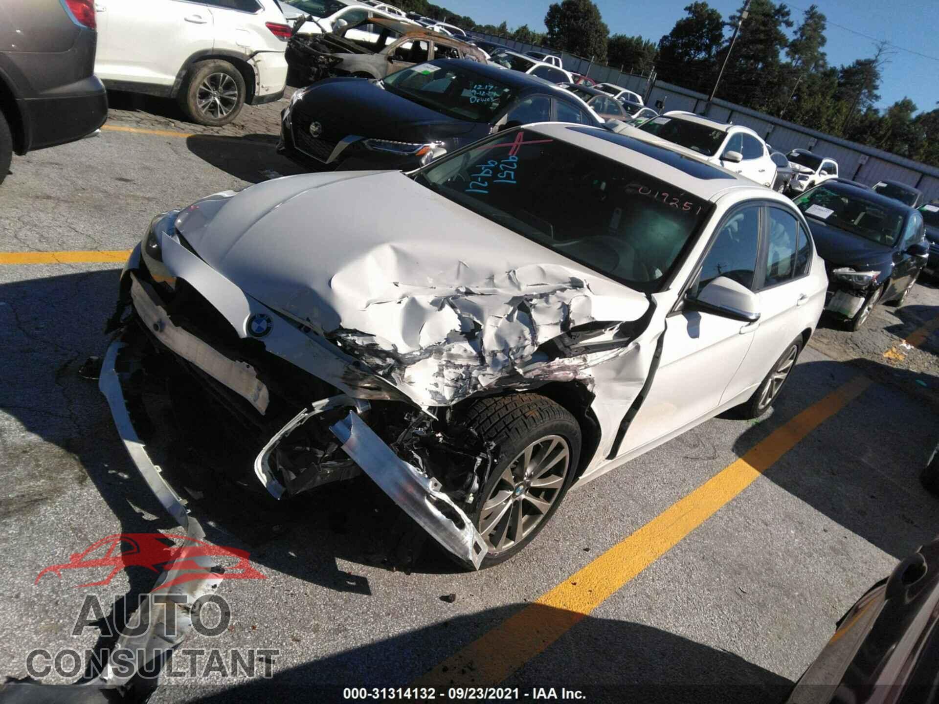 BMW 3 SERIES 2016 - WBA8E5G57GNU19251