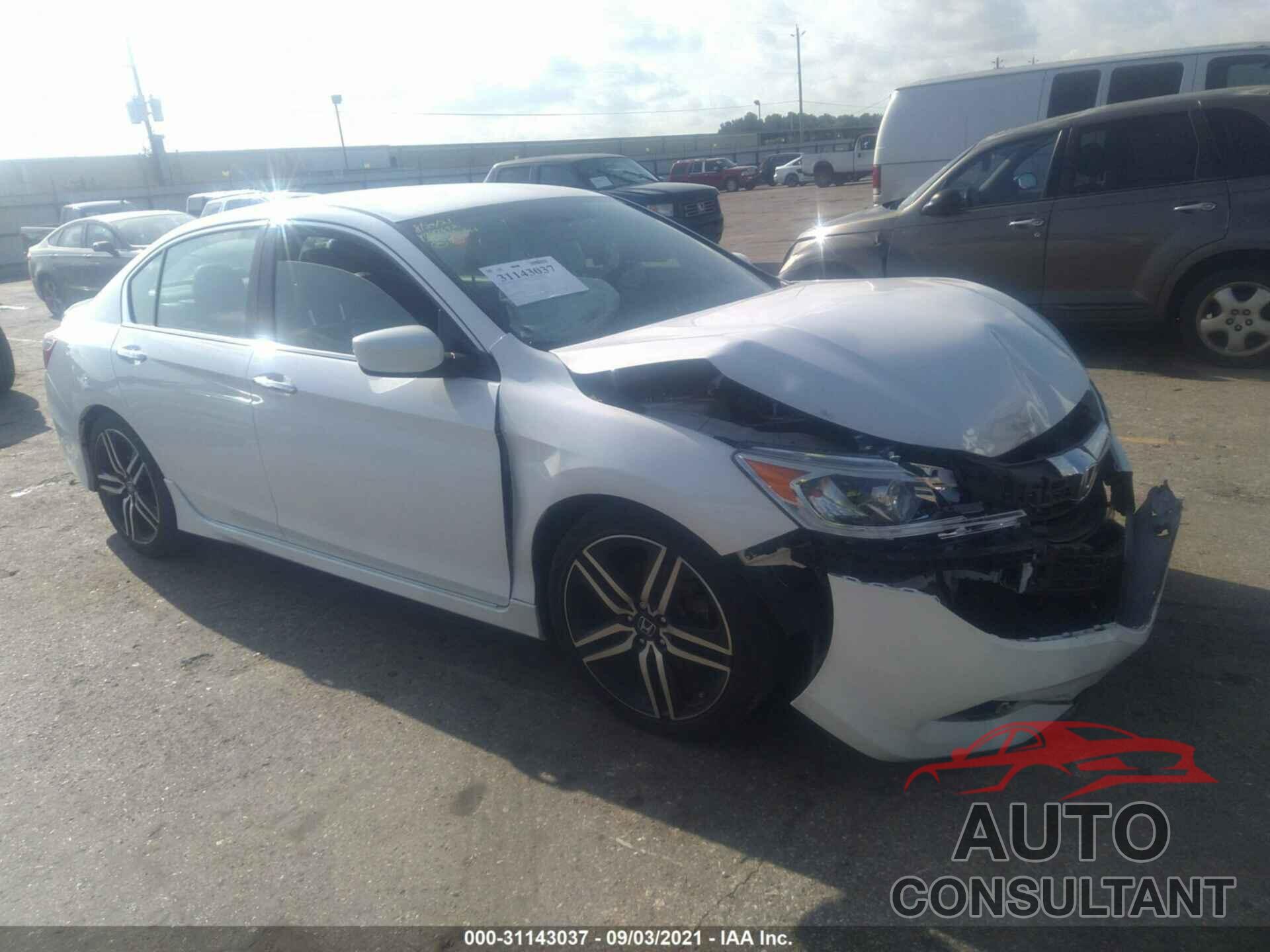 HONDA ACCORD SEDAN 2017 - 1HGCR2F13HA187692