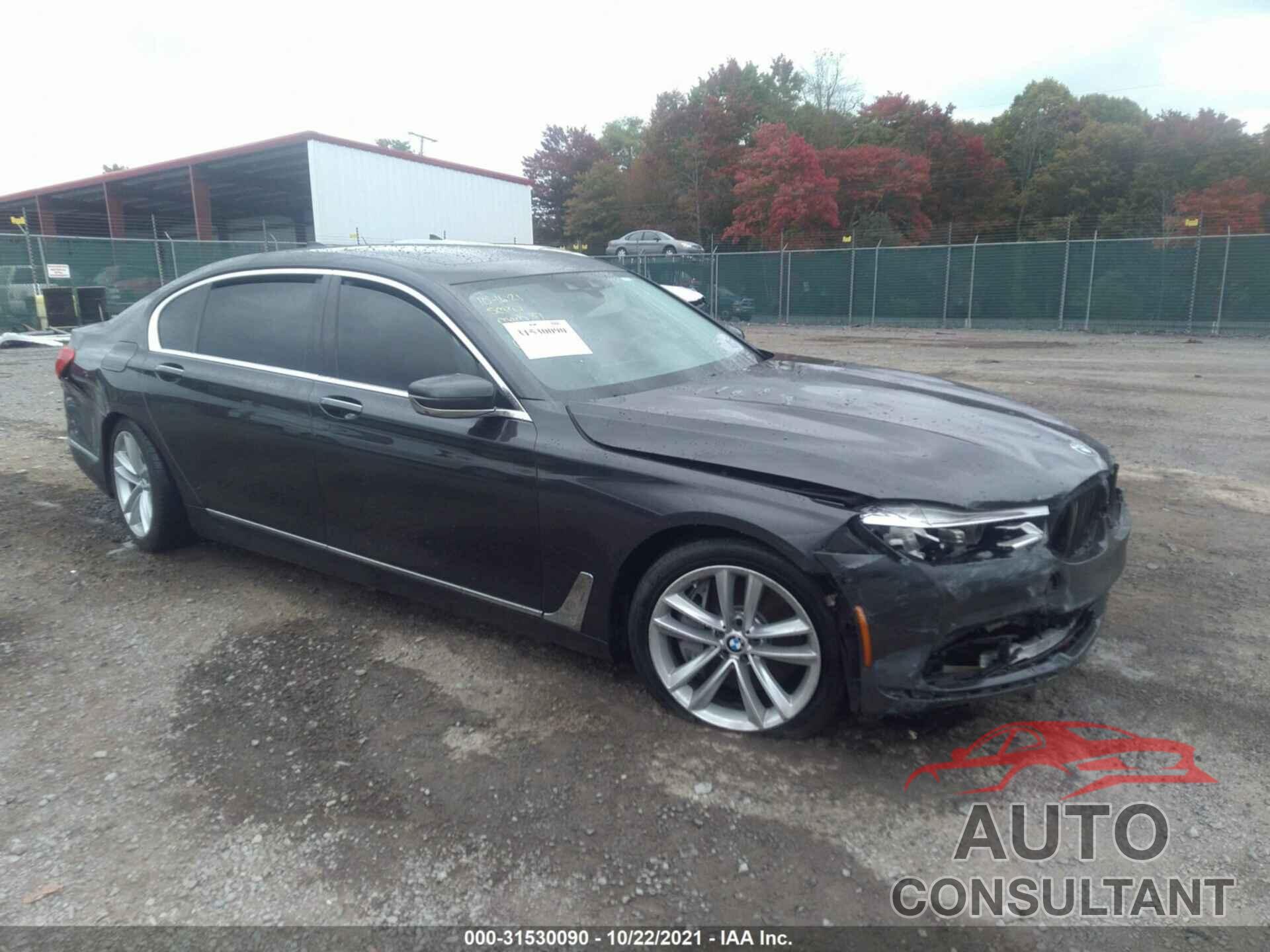 BMW 7 SERIES 2016 - WBA7F2C50GG419674