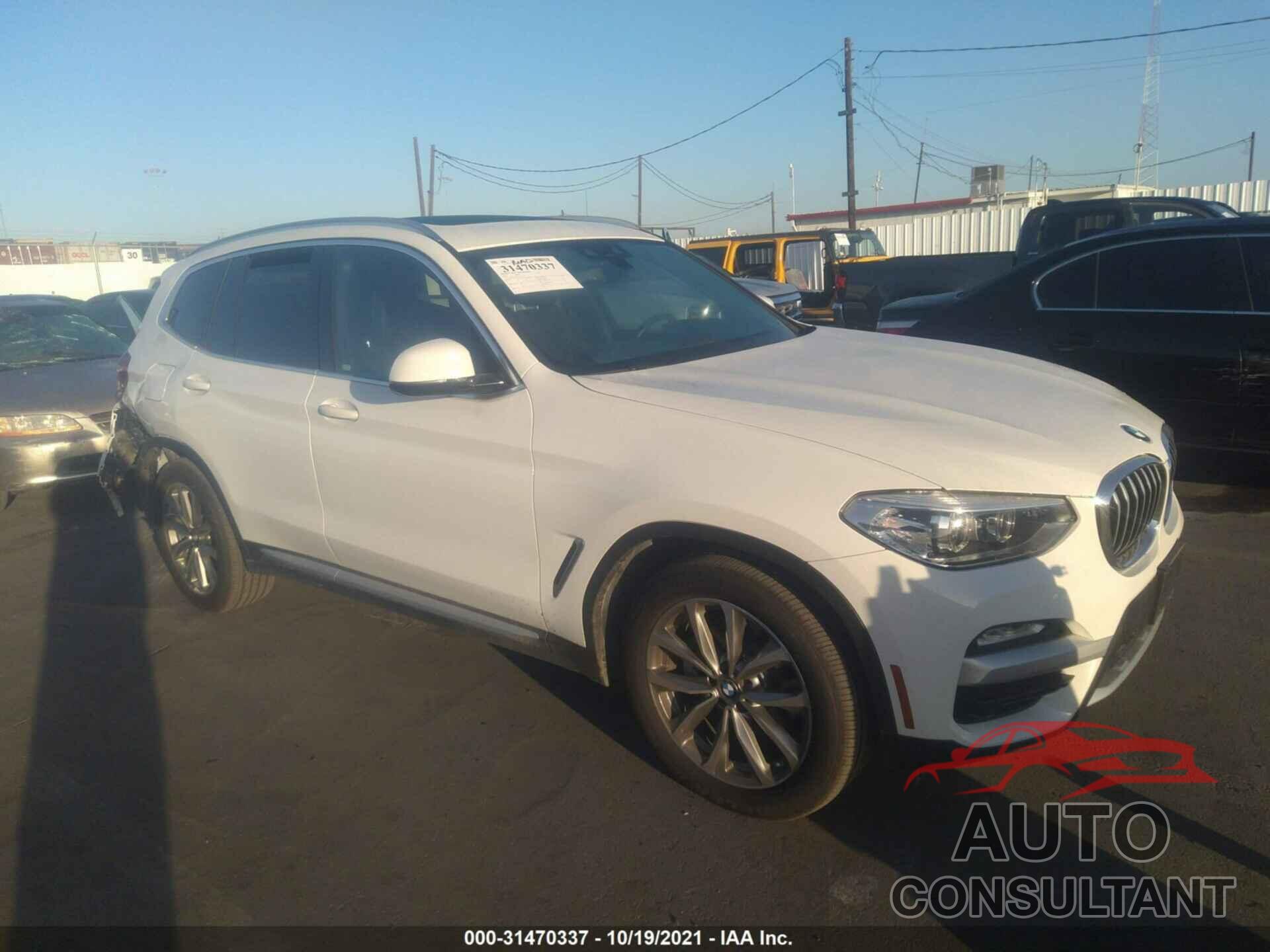 BMW X3 2019 - 5UXTR7C55KLF27750