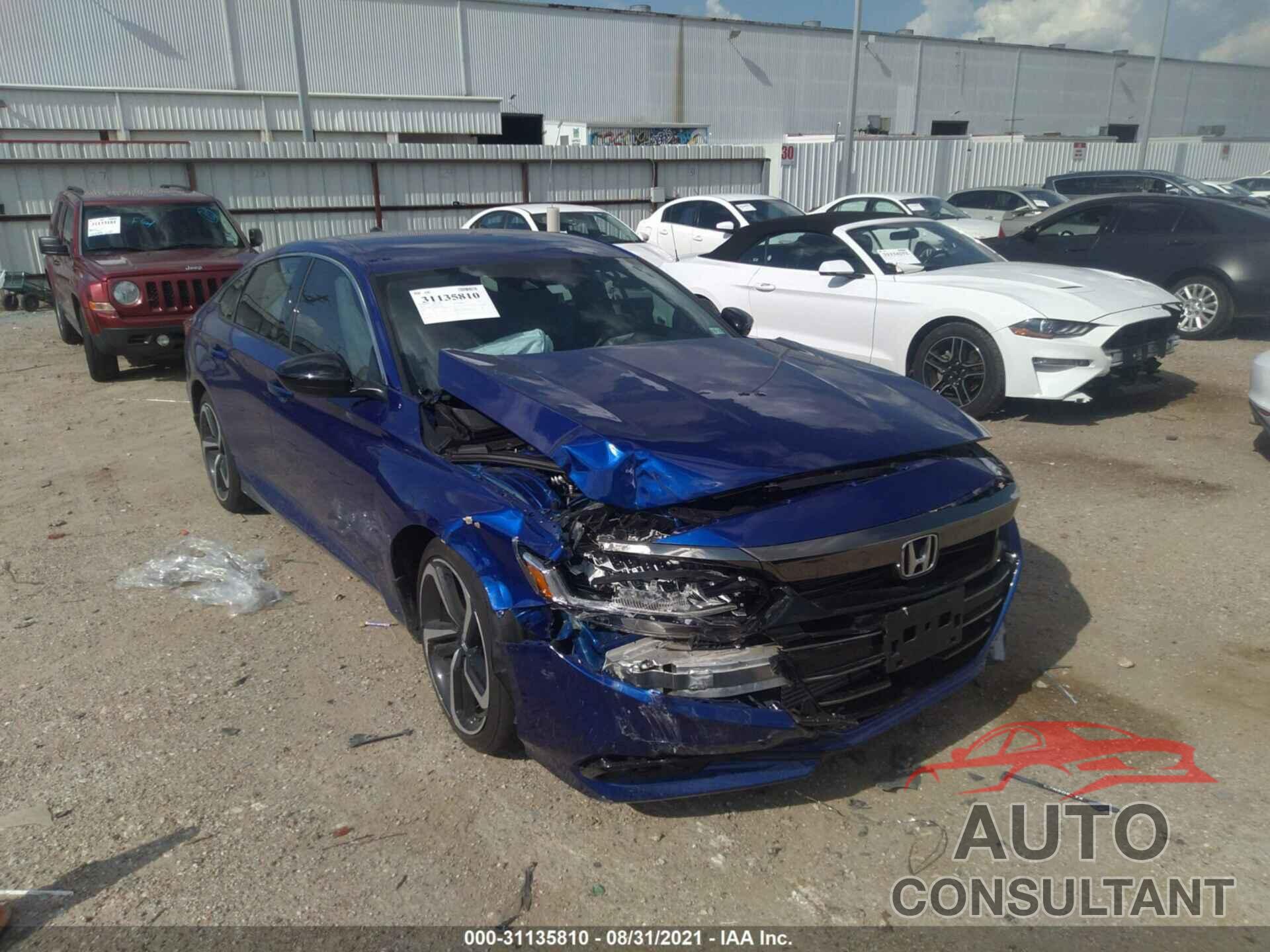 HONDA ACCORD SEDAN 2021 - 1HGCV1F34MA025958