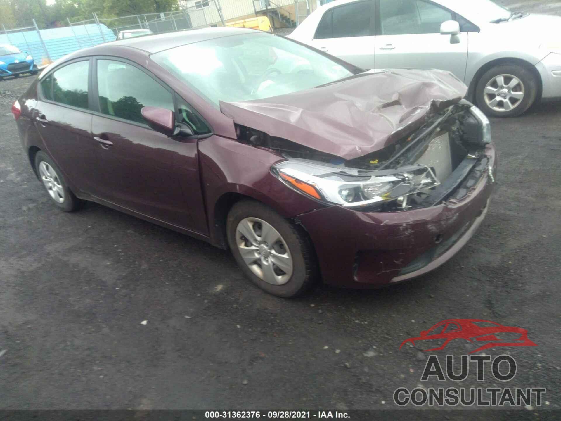 KIA FORTE 2017 - 3KPFK4A77HE077118