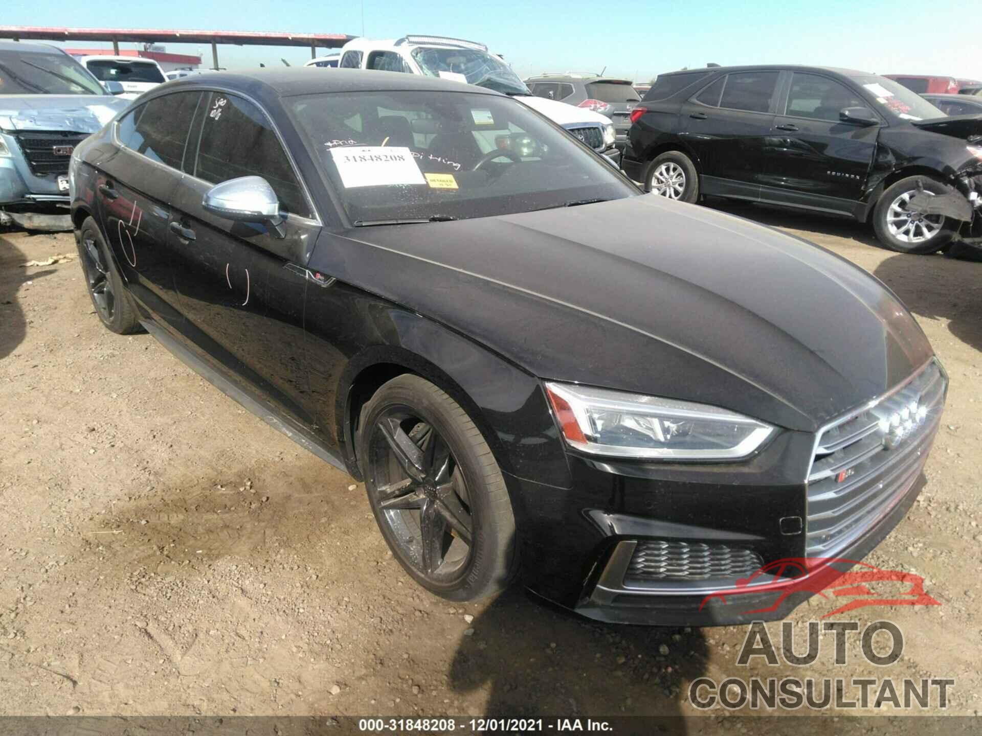 AUDI S5 SPORTBACK 2018 - WAUB4CF54JA119230