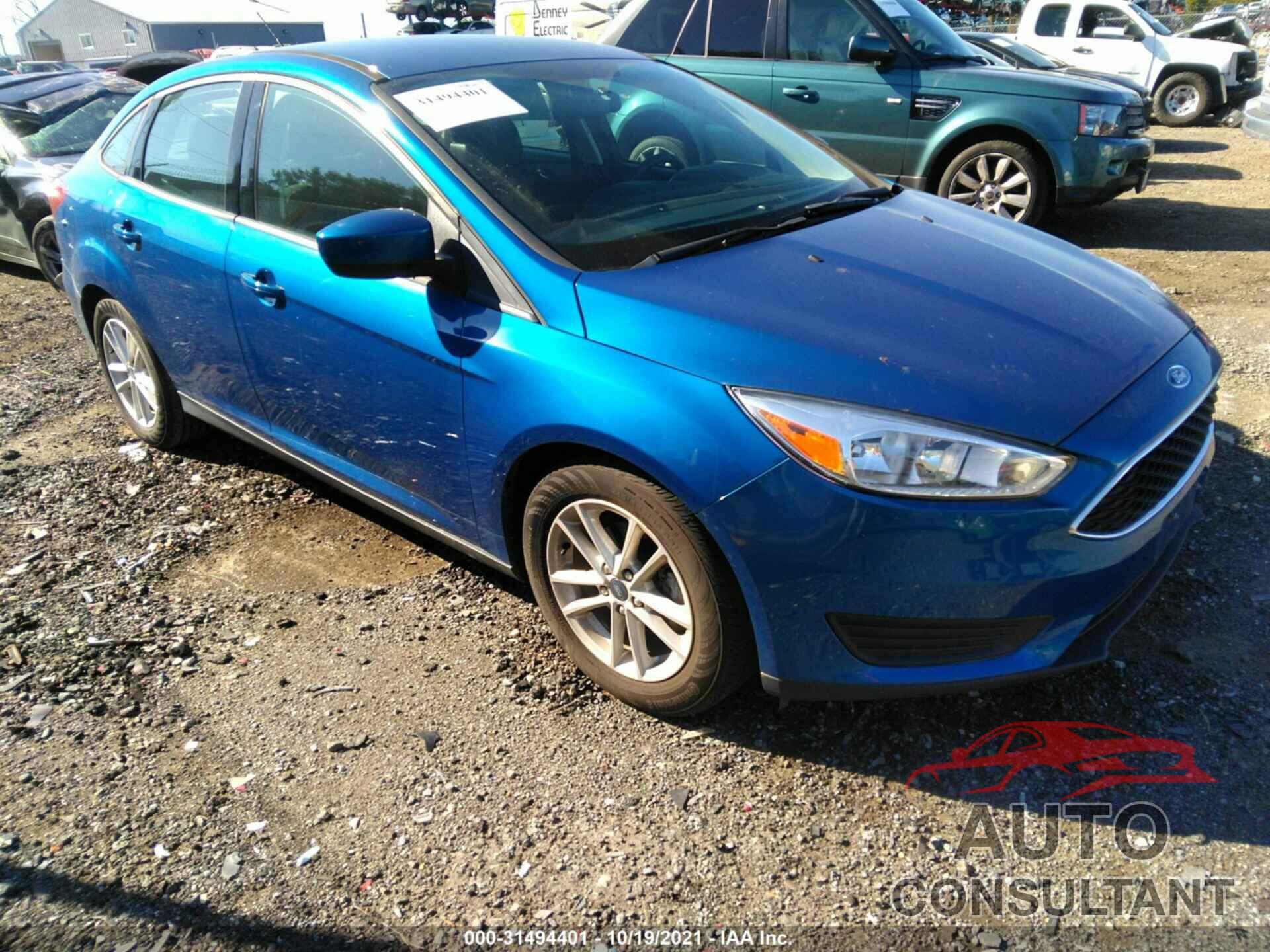FORD FOCUS 2018 - 1FADP3F25JL295707