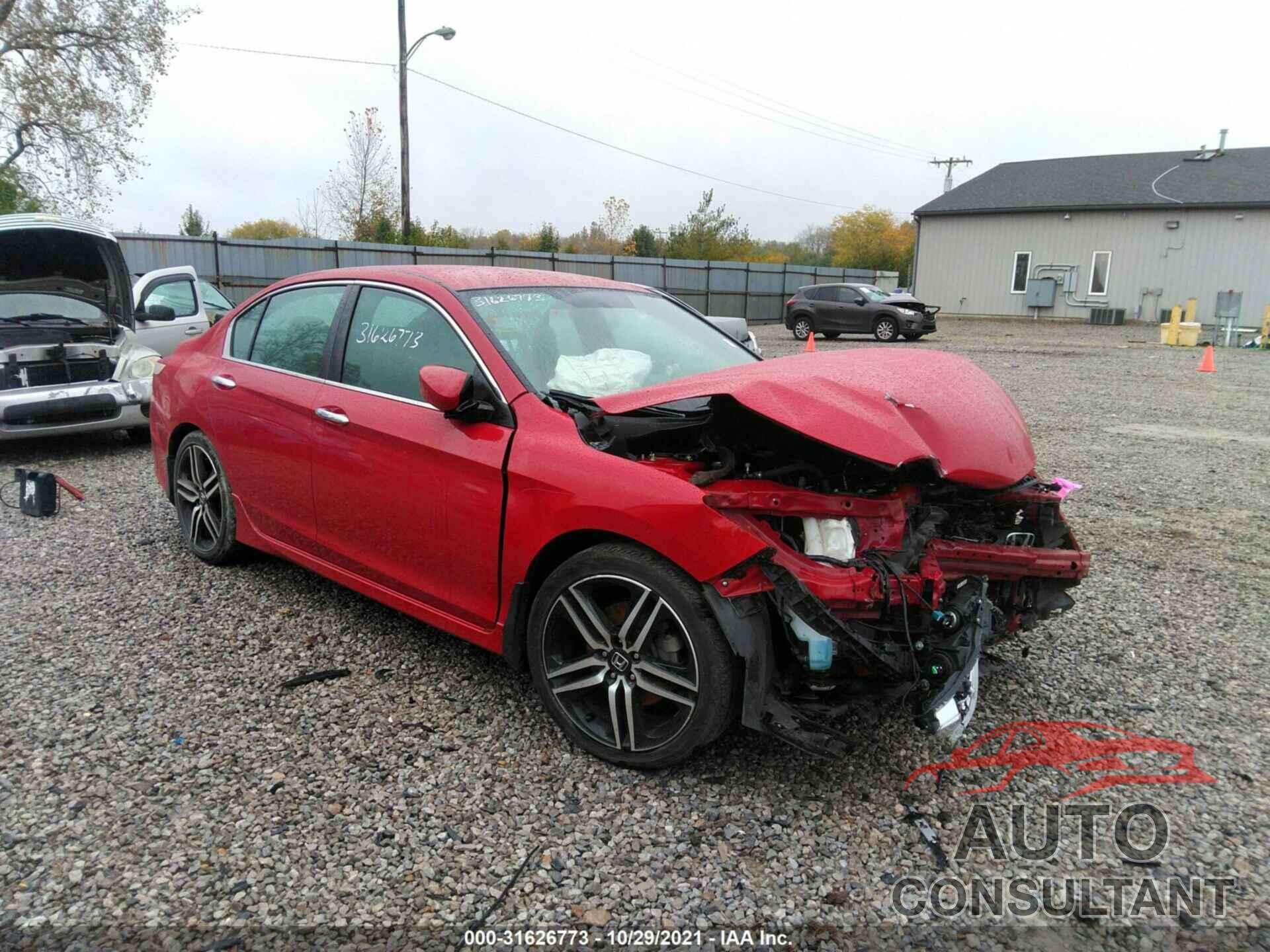 HONDA ACCORD SEDAN 2017 - 1HGCR2F11HA218647