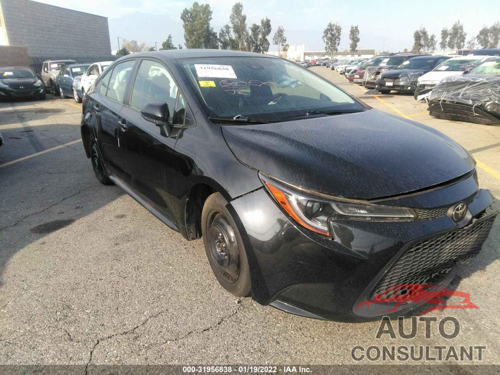 TOYOTA COROLLA 2020 - JTDEPRAE0LJ108343