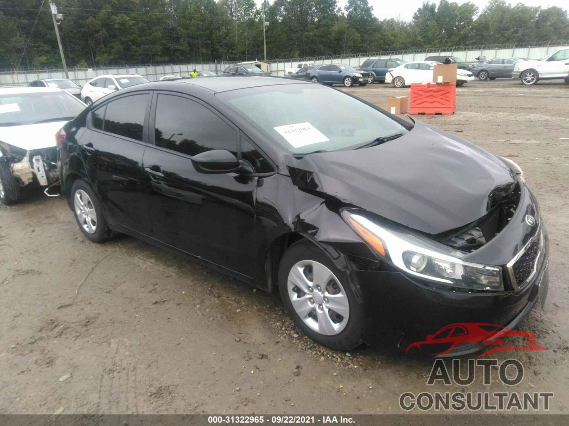 KIA FORTE 2018 - 3KPFL4A72JE177954