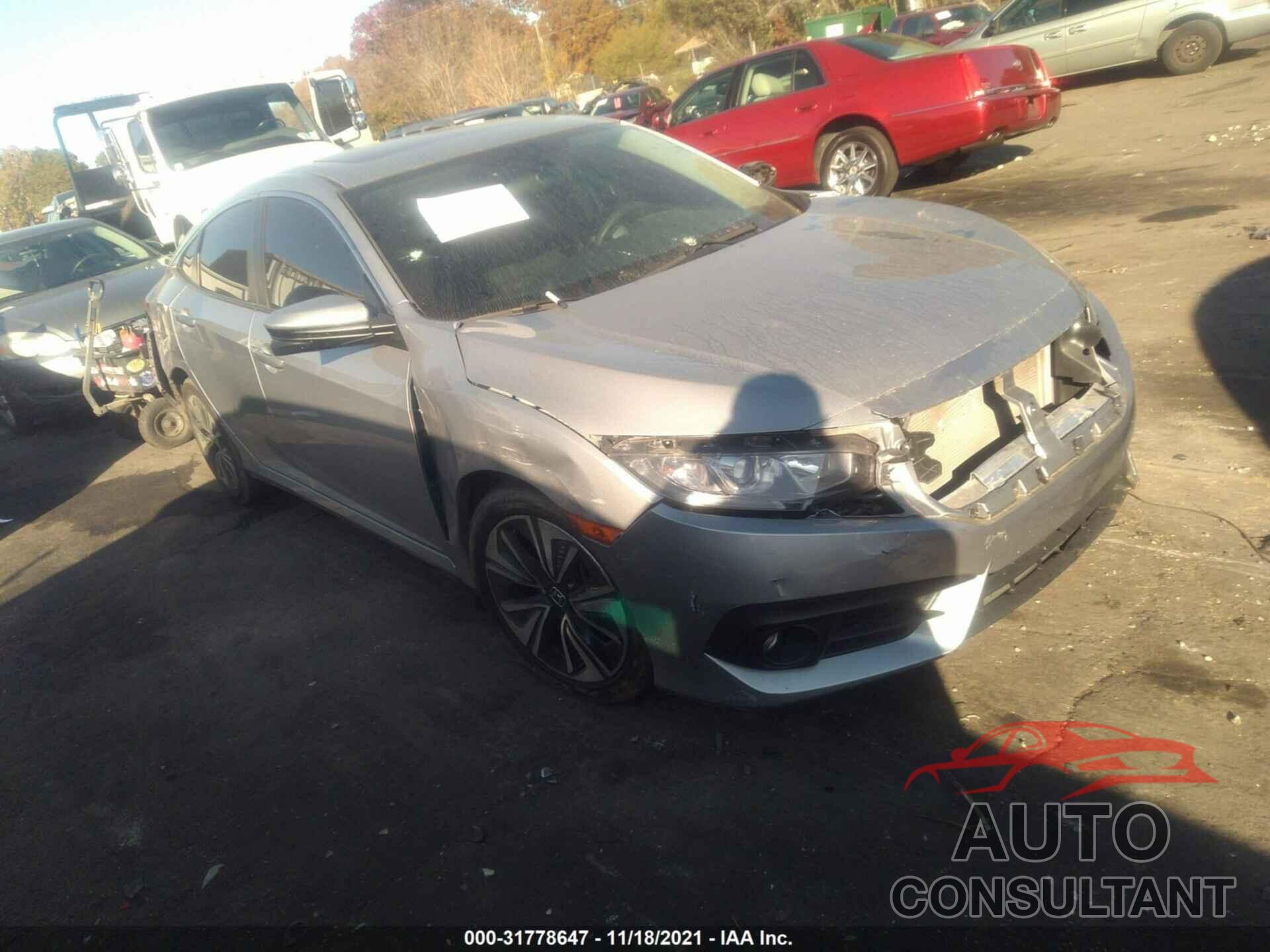 HONDA CIVIC SEDAN 2017 - 2HGFC1F30HH647564