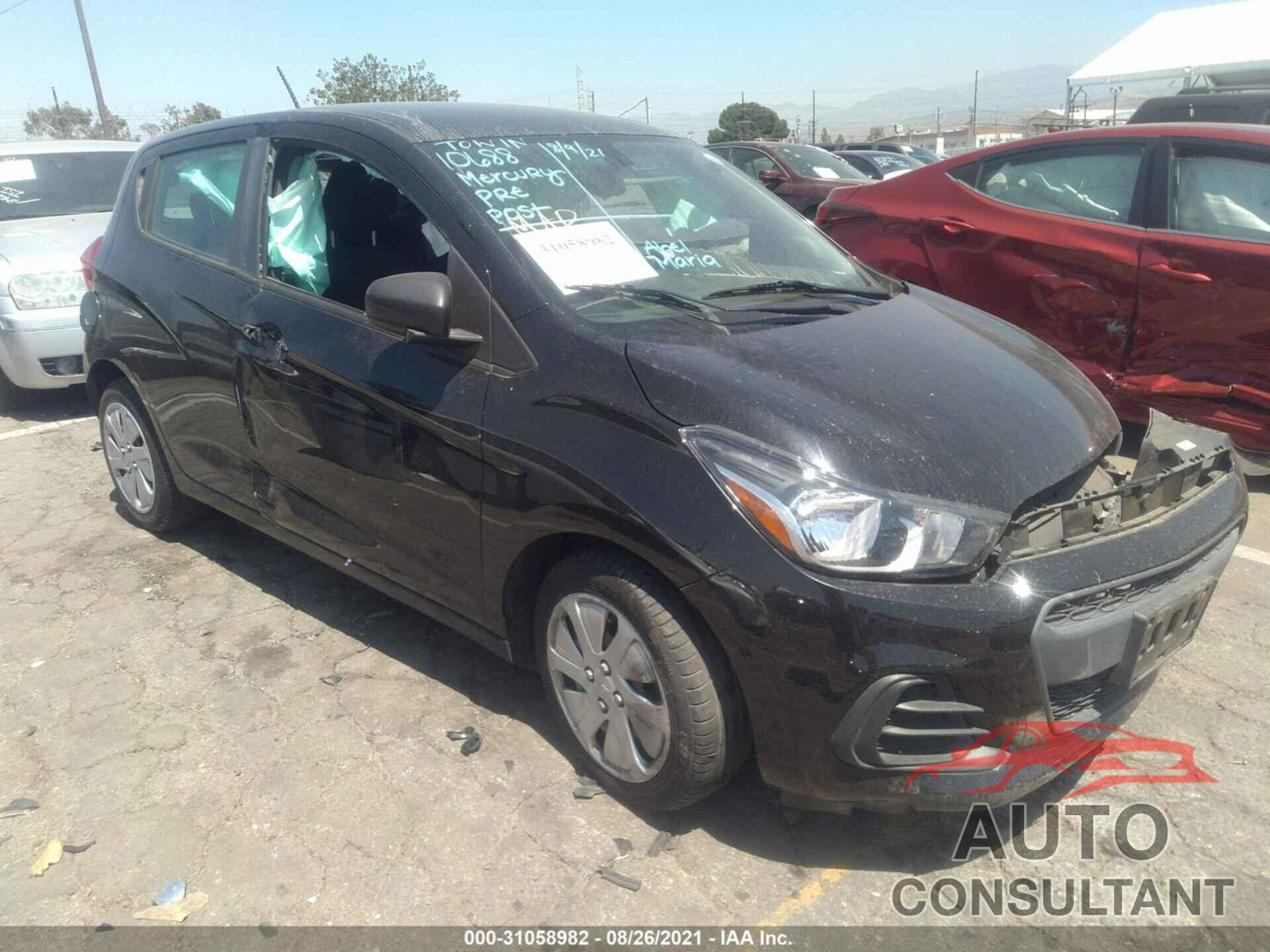 CHEVROLET SPARK 2017 - KL8CB6SA7HC720494