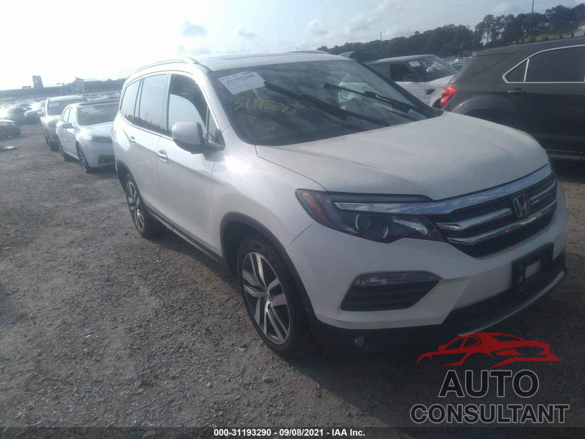 HONDA PILOT 2016 - 5FNYF6H08GB064338