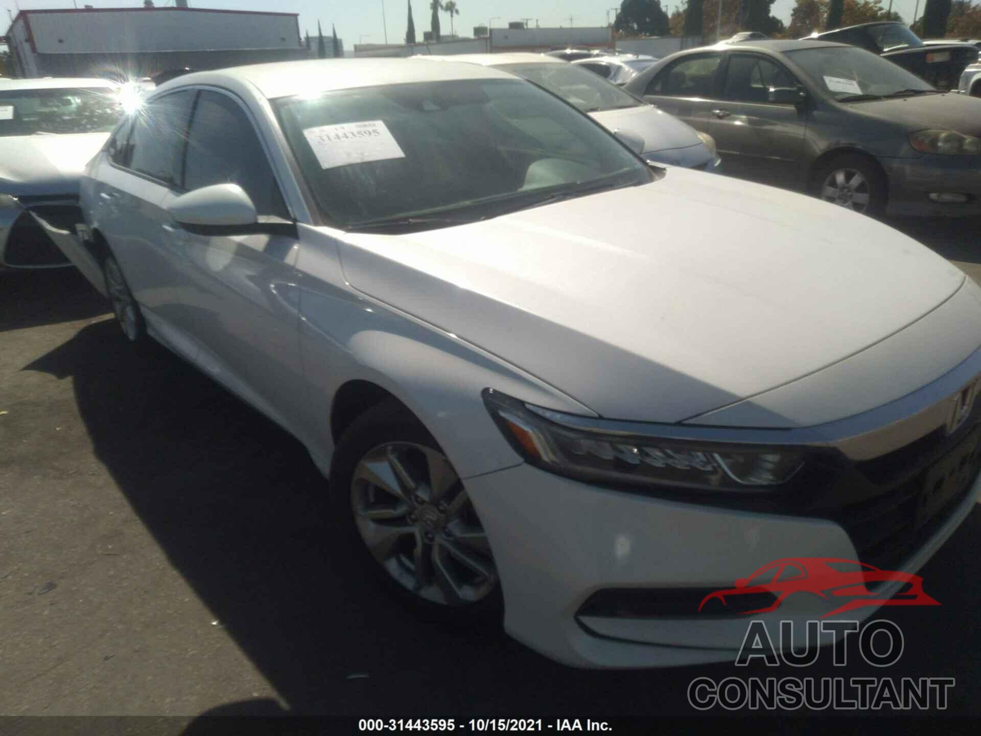 HONDA ACCORD SEDAN 2019 - 1HGCV1F11KA069038