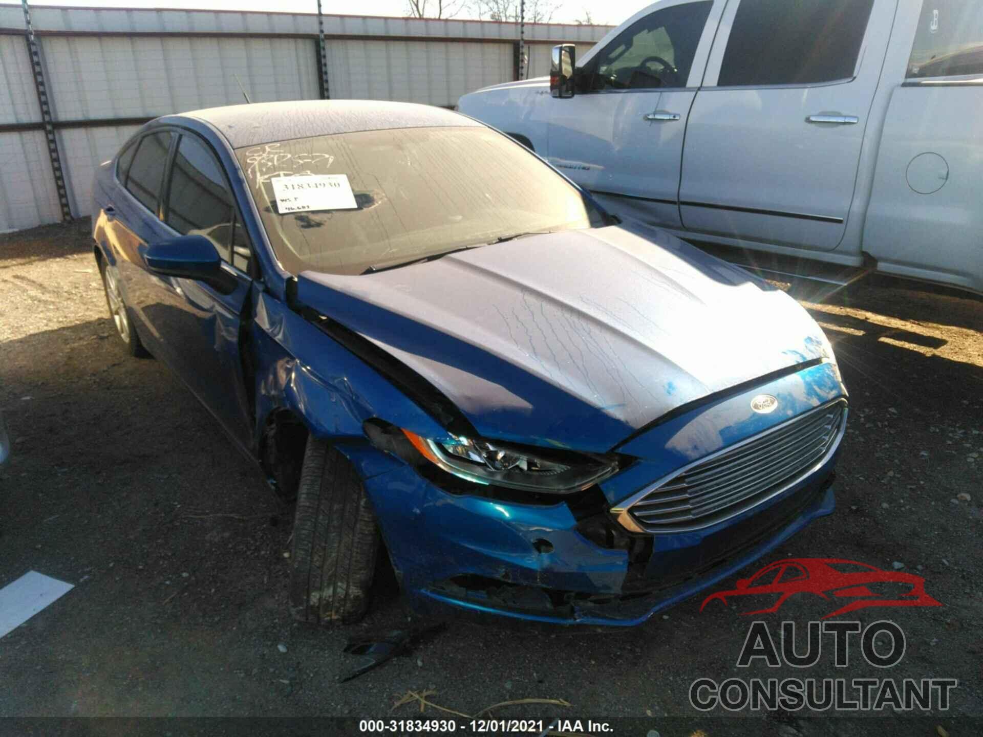 FORD FUSION 2017 - 3FA6P0H70HR104884