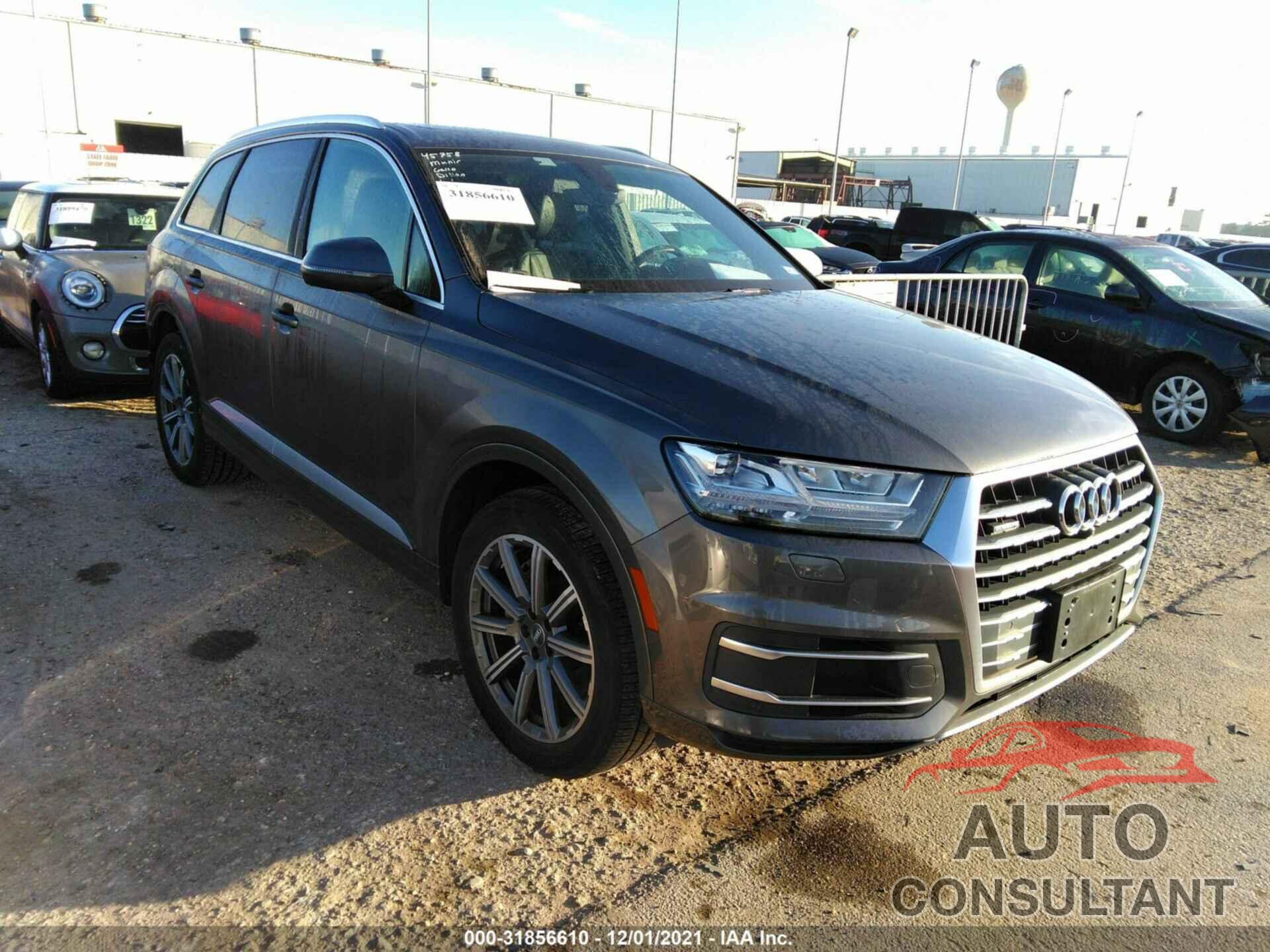 AUDI Q7 2019 - WA1LHAF7XKD039510