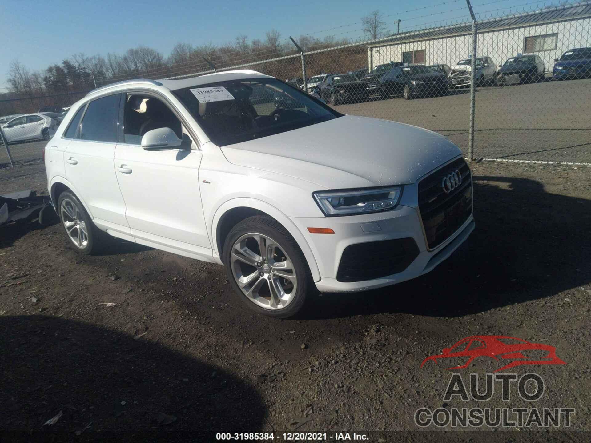 AUDI Q3 2016 - WA1GFCFS6GR011141