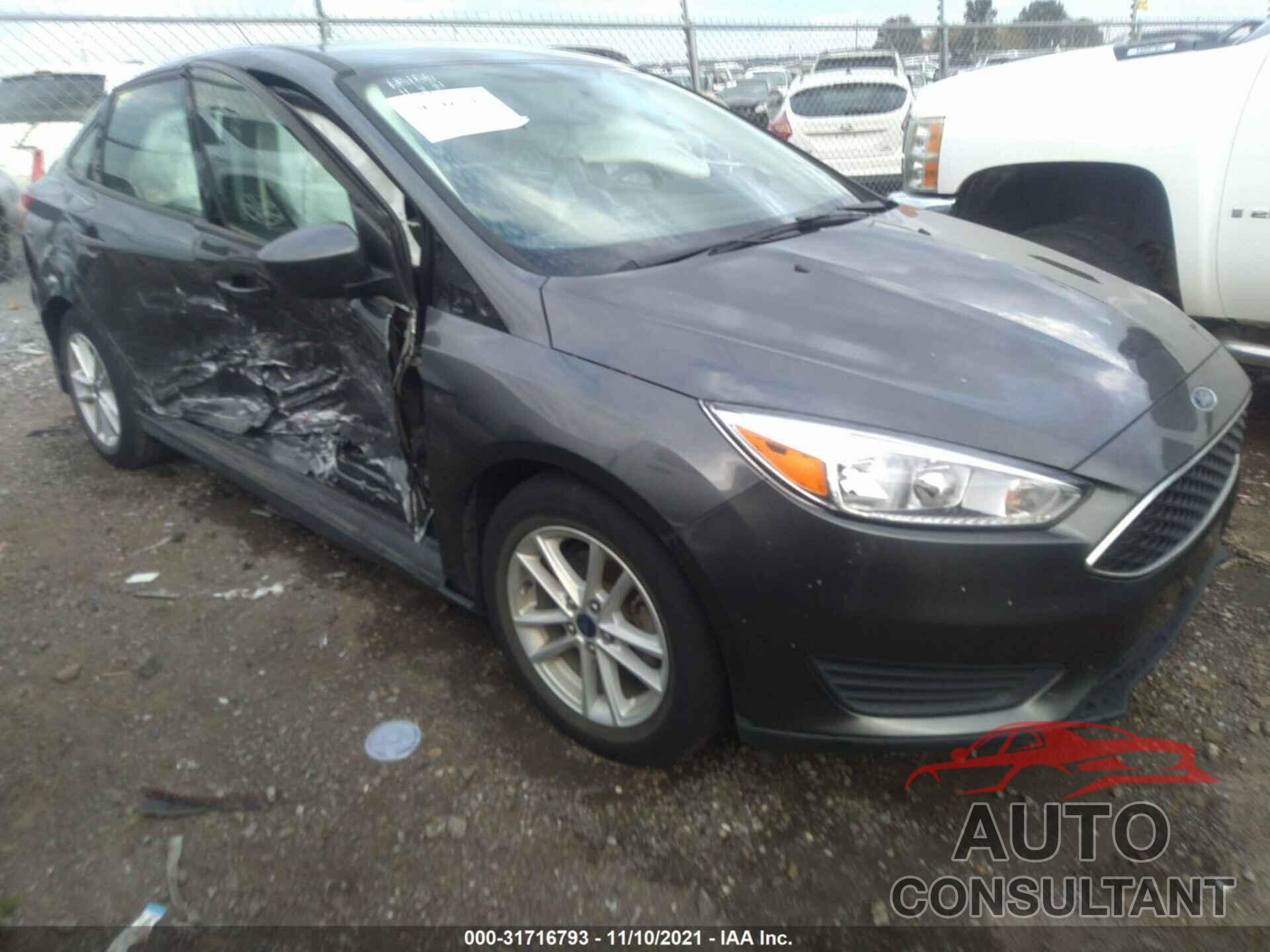 FORD FOCUS 2018 - 1FADP3F24JL265582