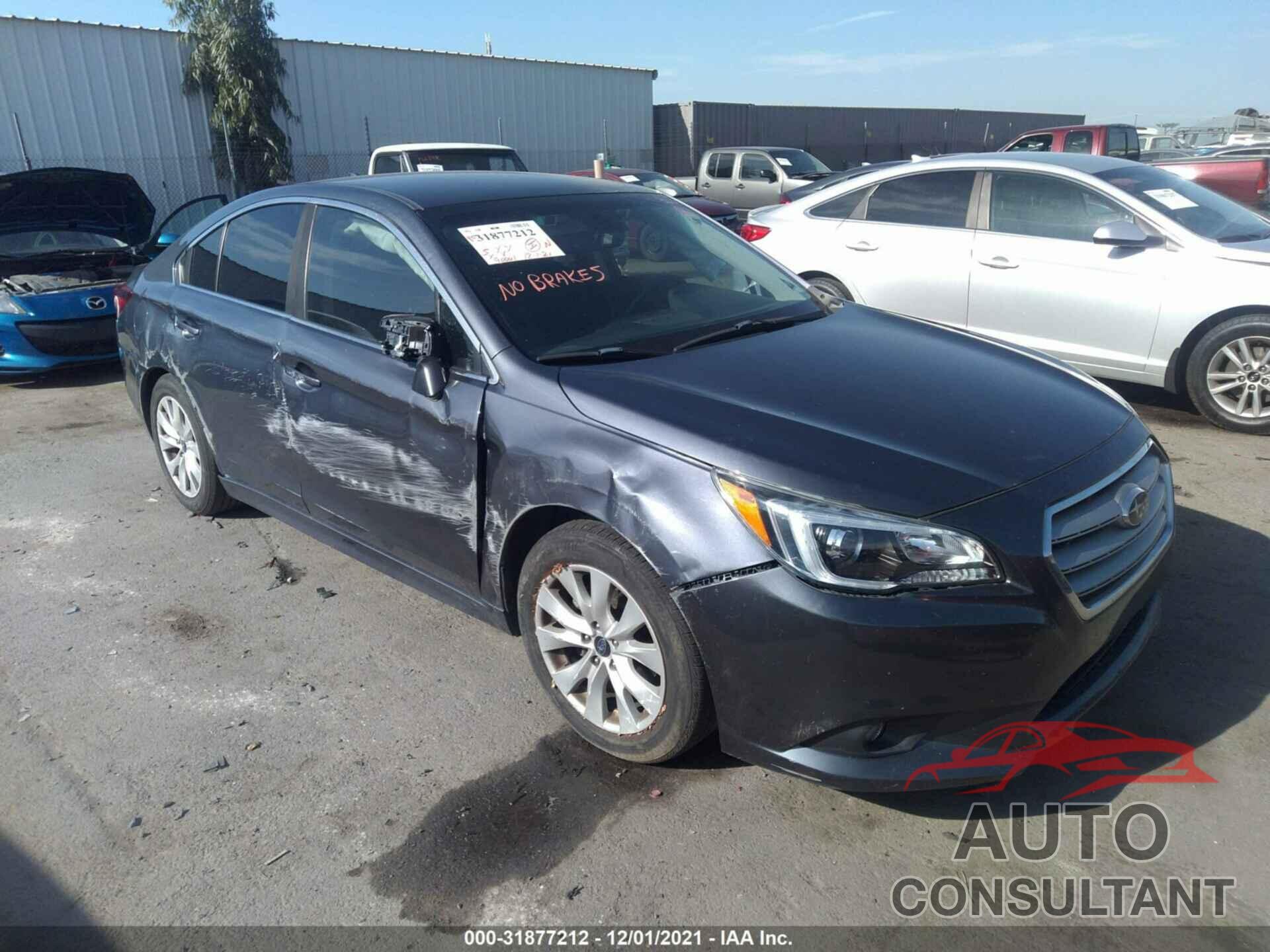 SUBARU LEGACY 2017 - 4S3BNAF60H3036020