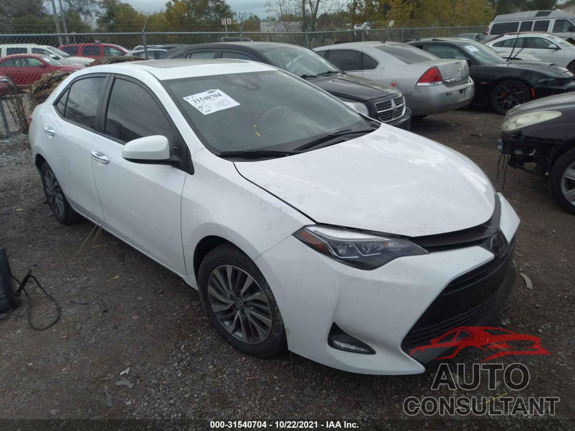 TOYOTA COROLLA 2019 - 2T1BURHE0KC150765