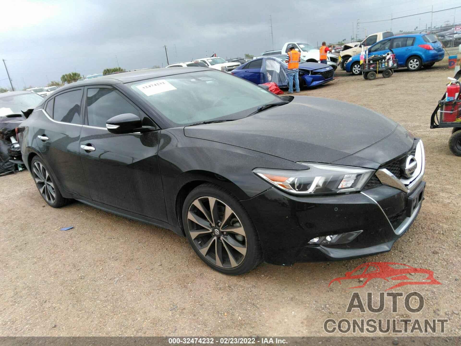 NISSAN MAXIMA 2016 - 1N4AA6AP5GC403826