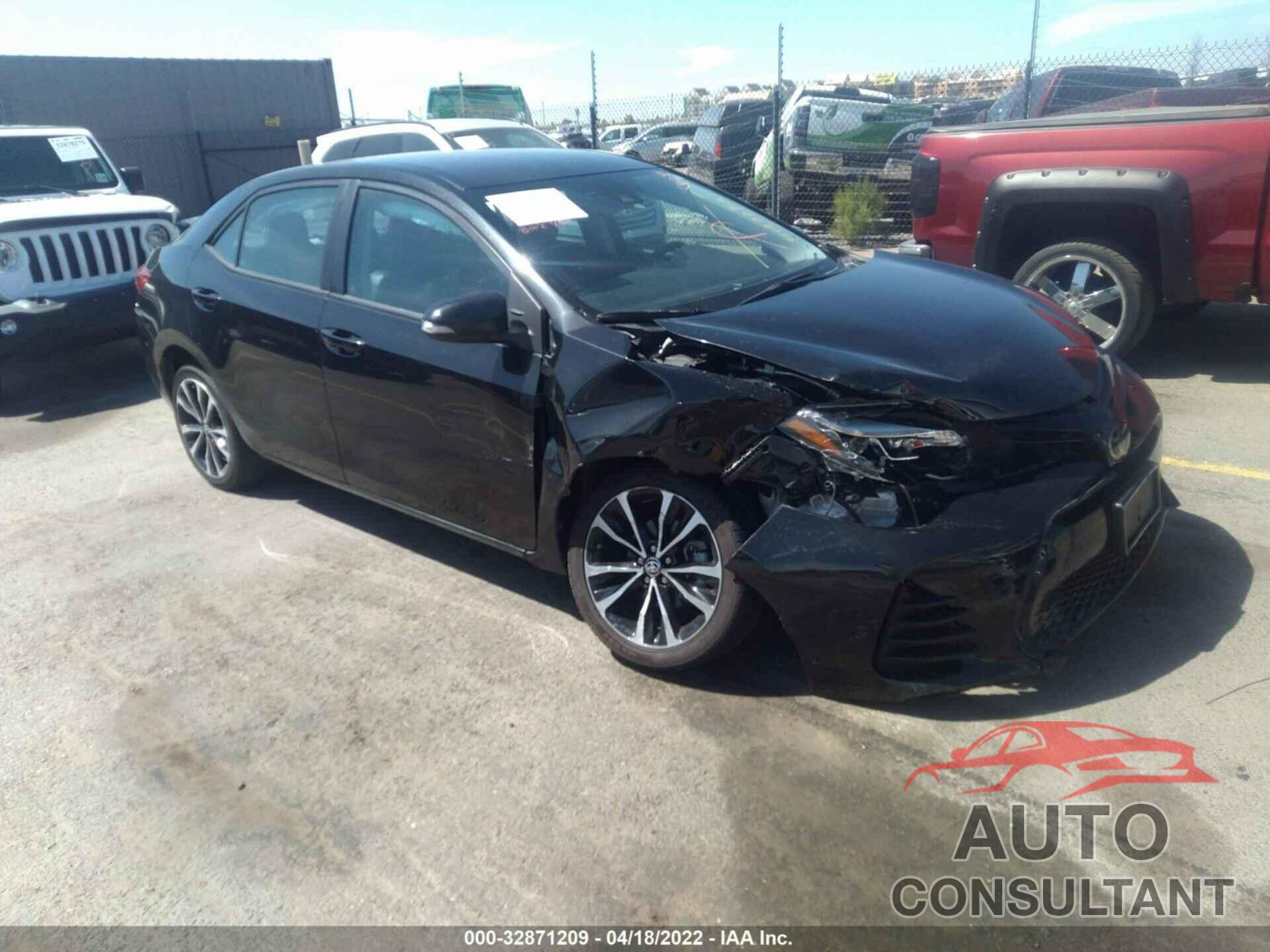 TOYOTA COROLLA 2019 - 5YFBURHE1KP934629