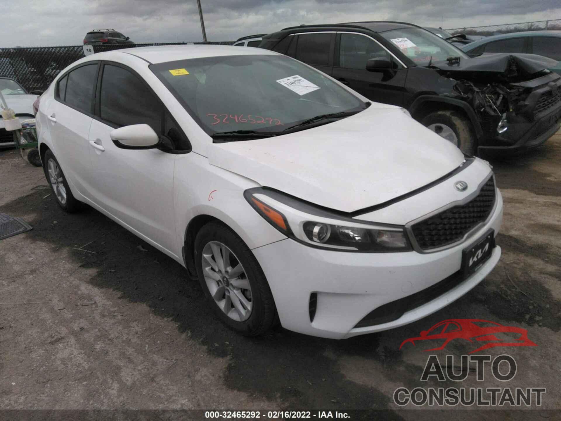 KIA FORTE 2017 - 3KPFL4A77HE151098