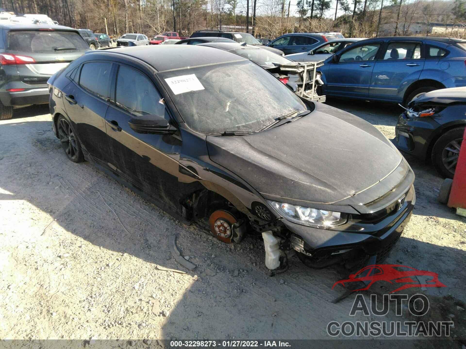 HONDA CIVIC HATCHBACK 2017 - SHHFK7H44HU232603