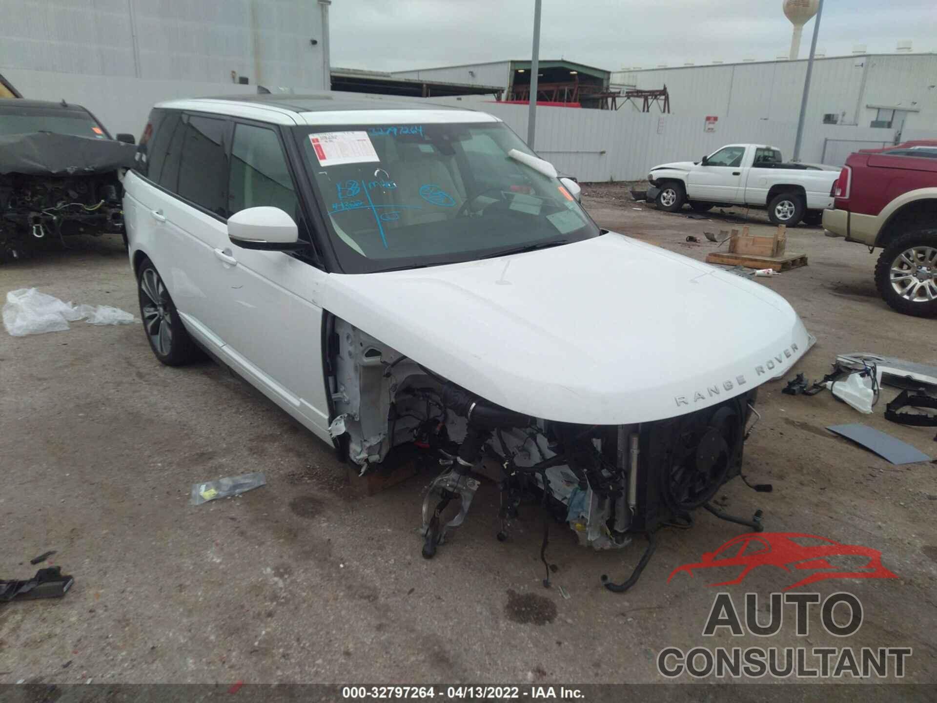 LAND ROVER RANGE ROVER 2019 - SALGS2RE0KA543177