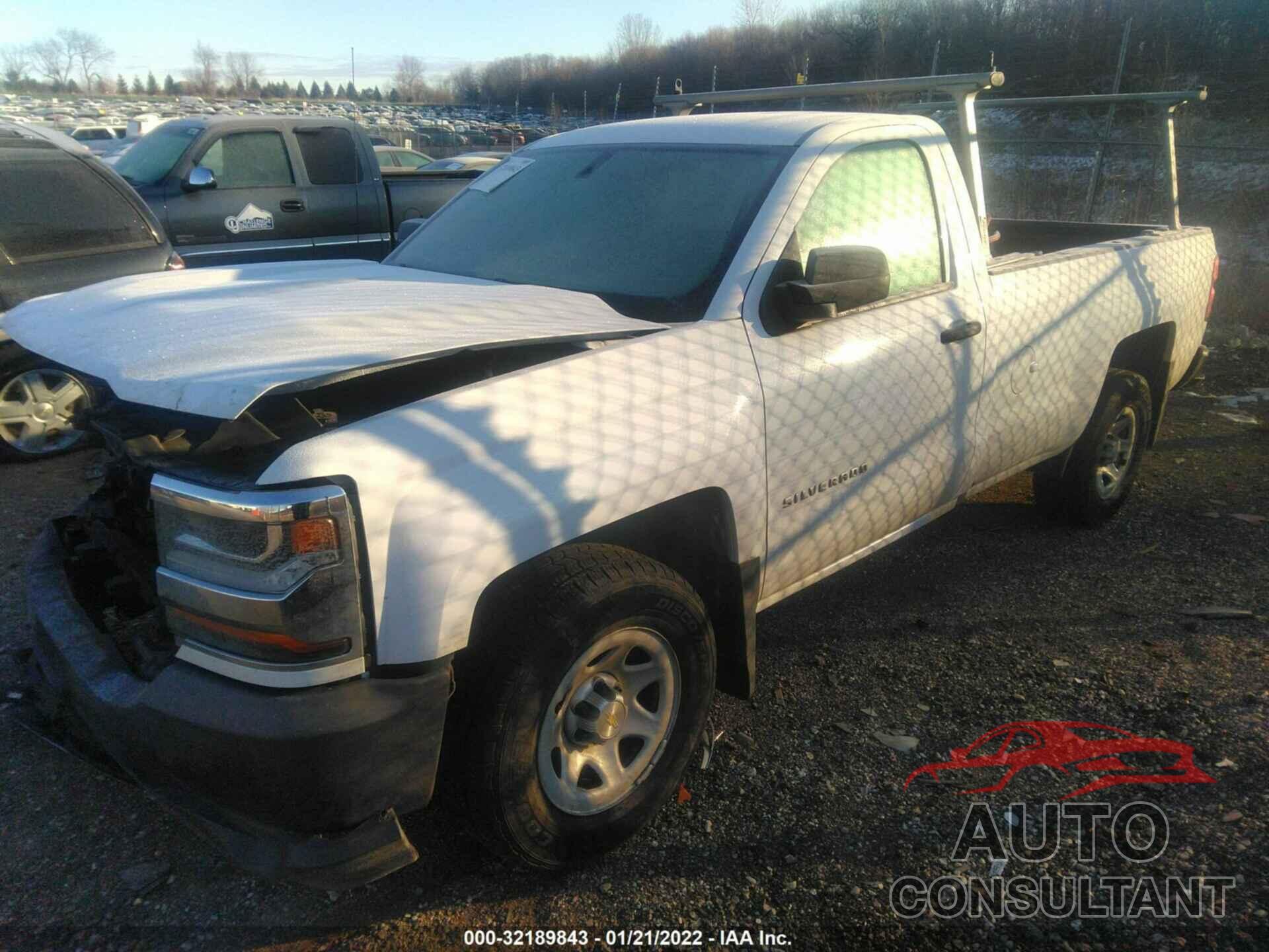 CHEVROLET SILVERADO 1500 2016 - 1GCNCNEH9GZ398730