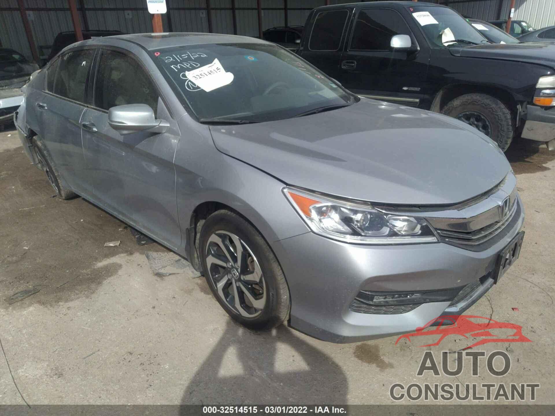 HONDA ACCORD SEDAN 2017 - 1HGCR2F74HA183784