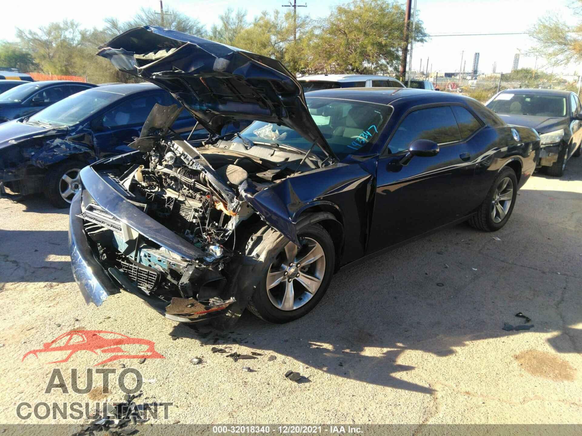 DODGE CHALLENGER 2016 - 2C3CDZAG8GH193347