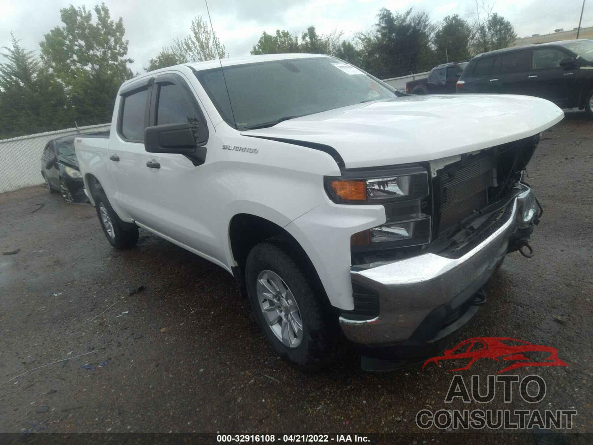 CHEVROLET SILVERADO 1500 2019 - 3GCUYAEF2KG102248