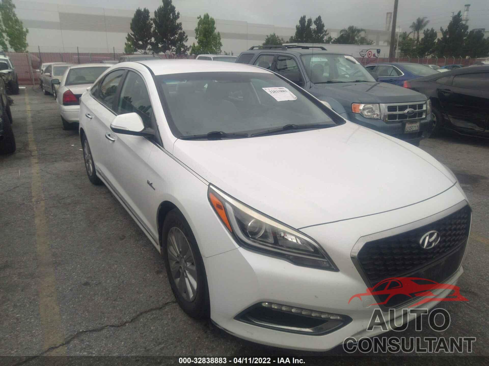 HYUNDAI SONATA HYBRID 2016 - KMHE24L10GA035648