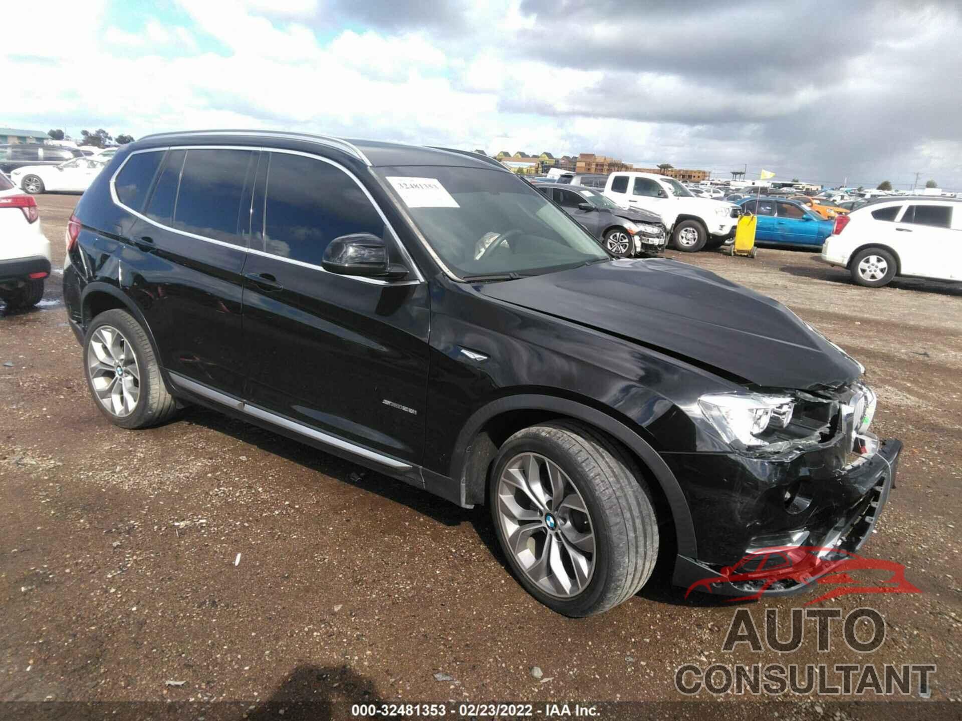 BMW X3 2017 - 5UXWZ7C35H0V89491