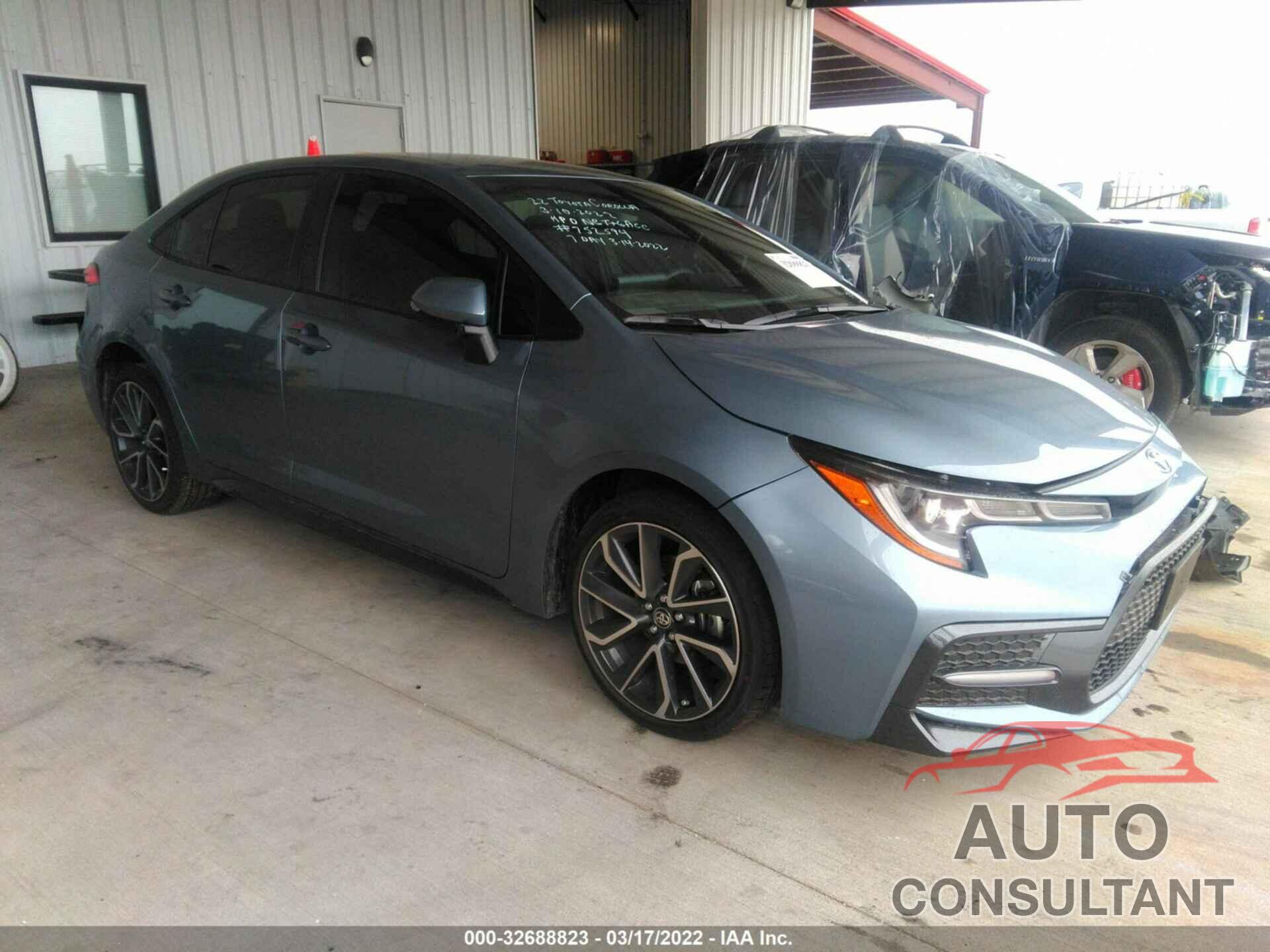 TOYOTA COROLLA 2022 - JTDS4MCE7NJ093337