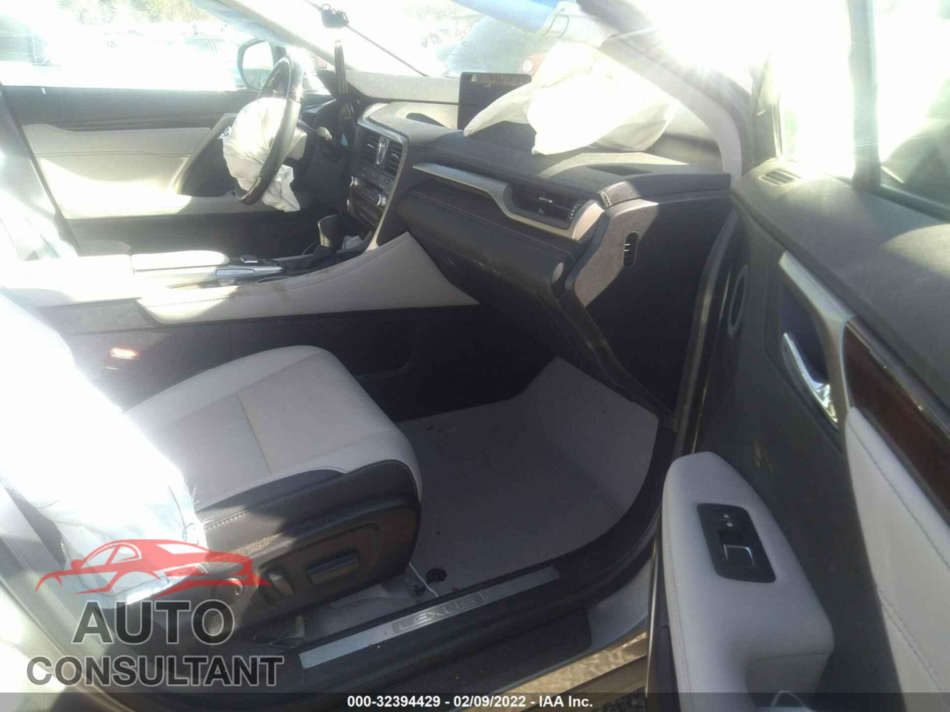 LEXUS RX 2017 - 2T2BZMCA4HC102408