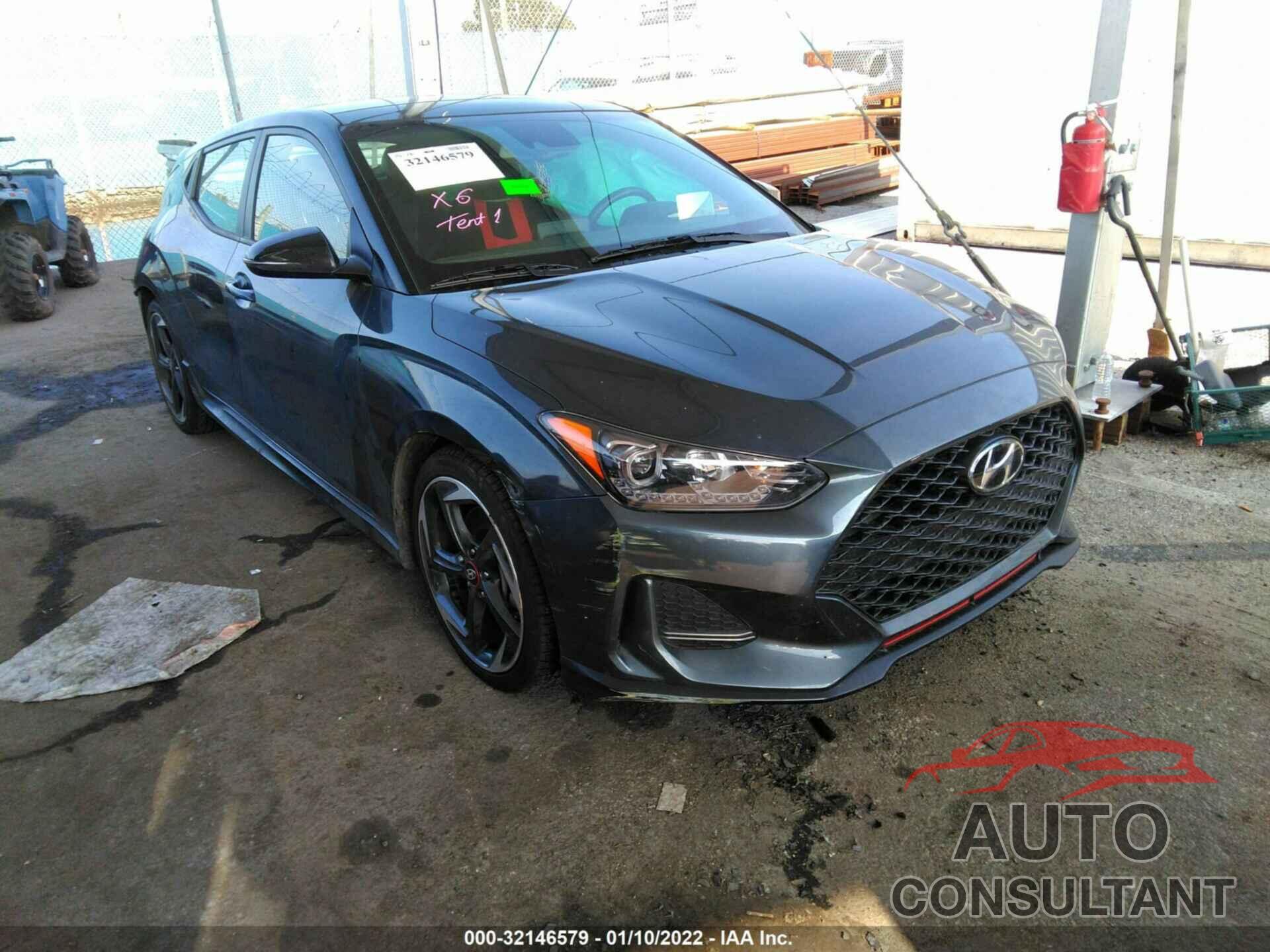 HYUNDAI VELOSTER 2019 - KMHTH6AB8KU007679