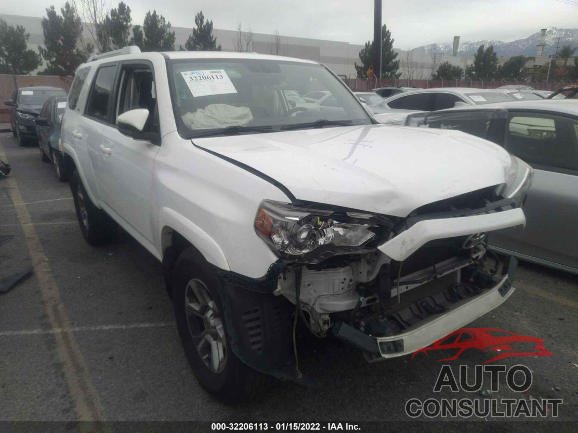 TOYOTA 4RUNNER 2016 - JTEZU5JR4G5138221