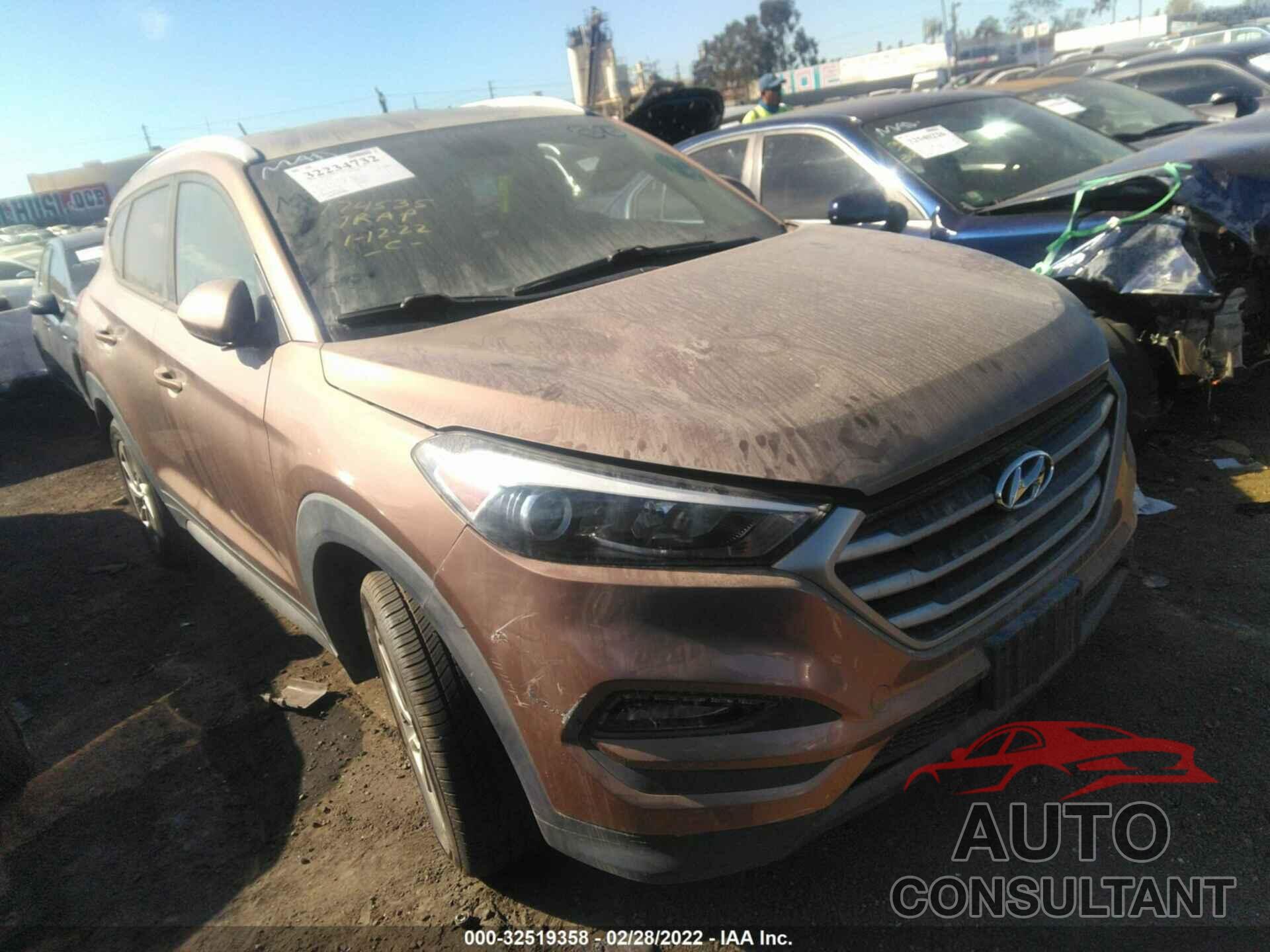 HYUNDAI TUCSON 2017 - KM8J33A4XHU264941