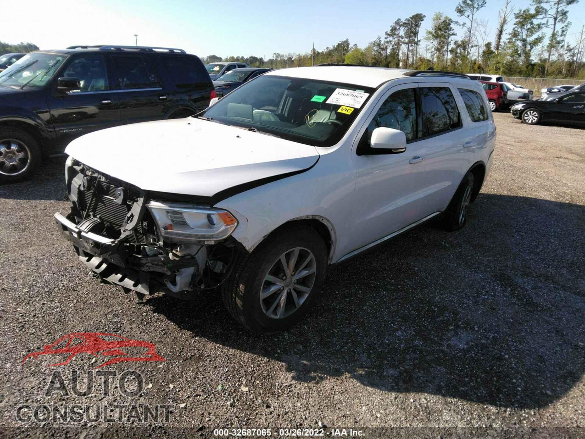 DODGE DURANGO 2016 - 1C4RDHDG7GC336464