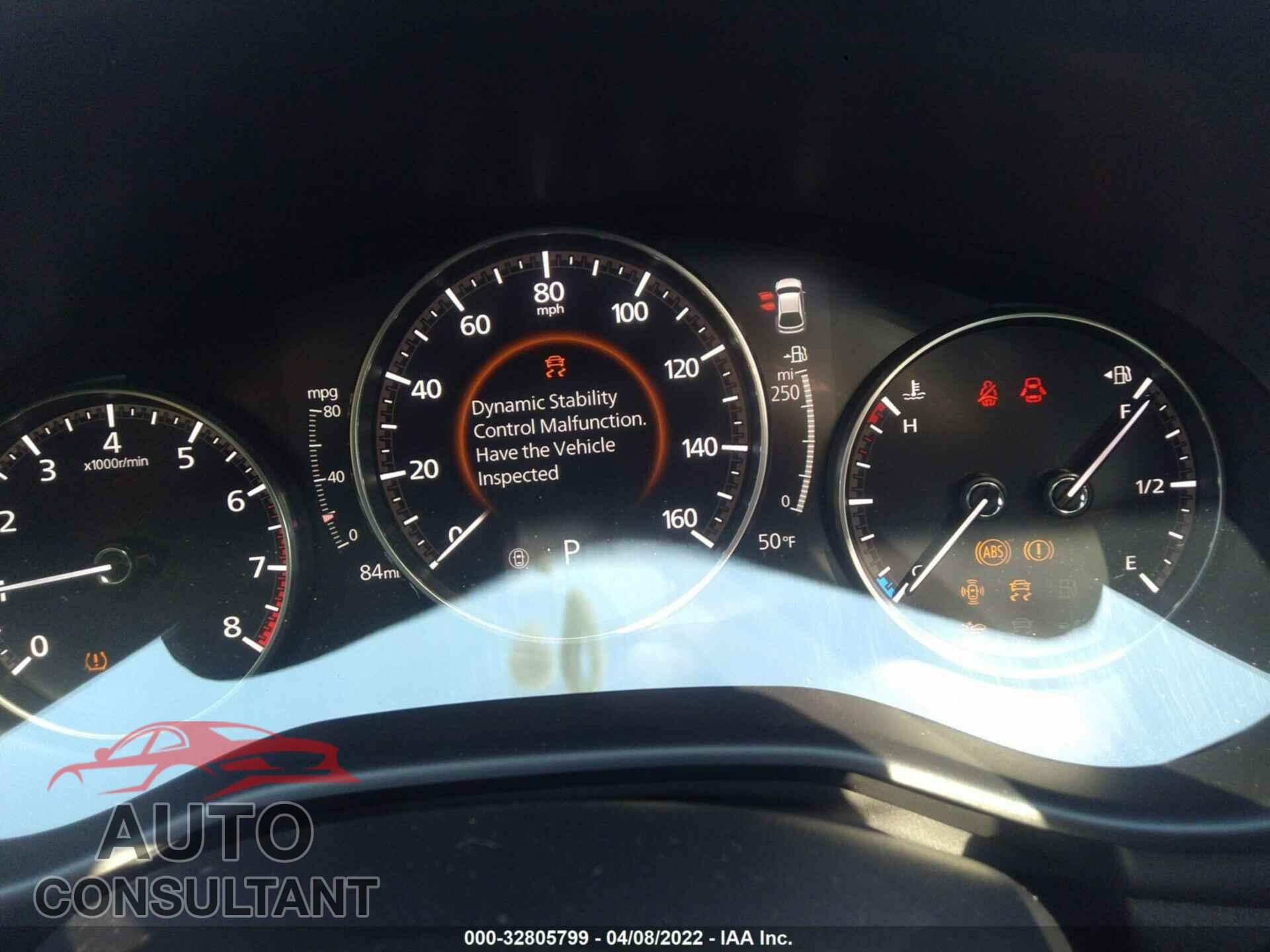 MAZDA MAZDA3 HATCHBACK 2022 - JM1BPBML3N1502071