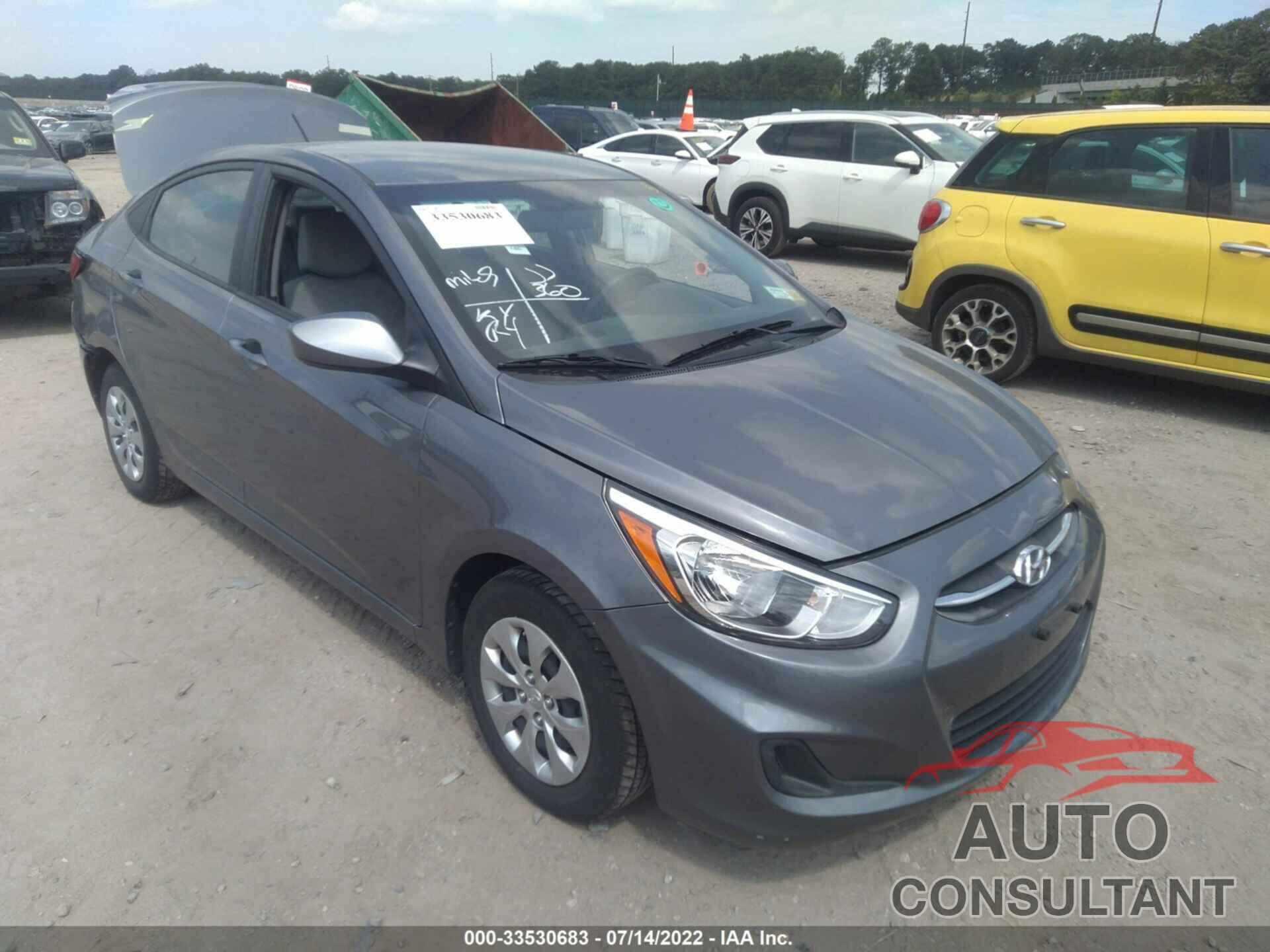 HYUNDAI ACCENT 2017 - KMHCT4AE5HU247455